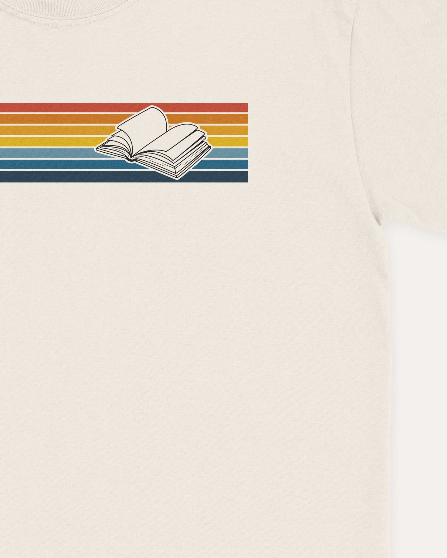 Sunset Stripe Book T‑Shirt