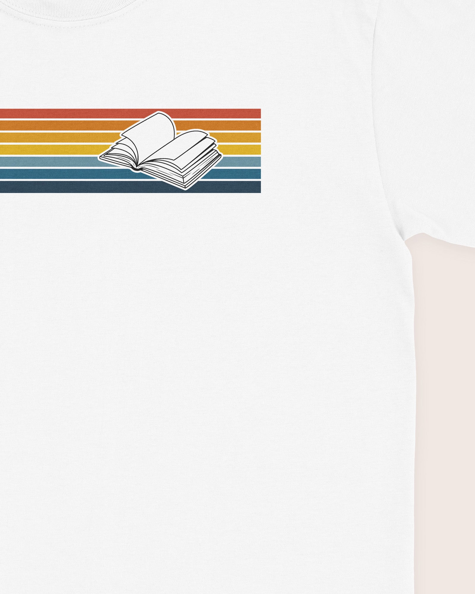 Sunset Stripe Book T‑Shirt