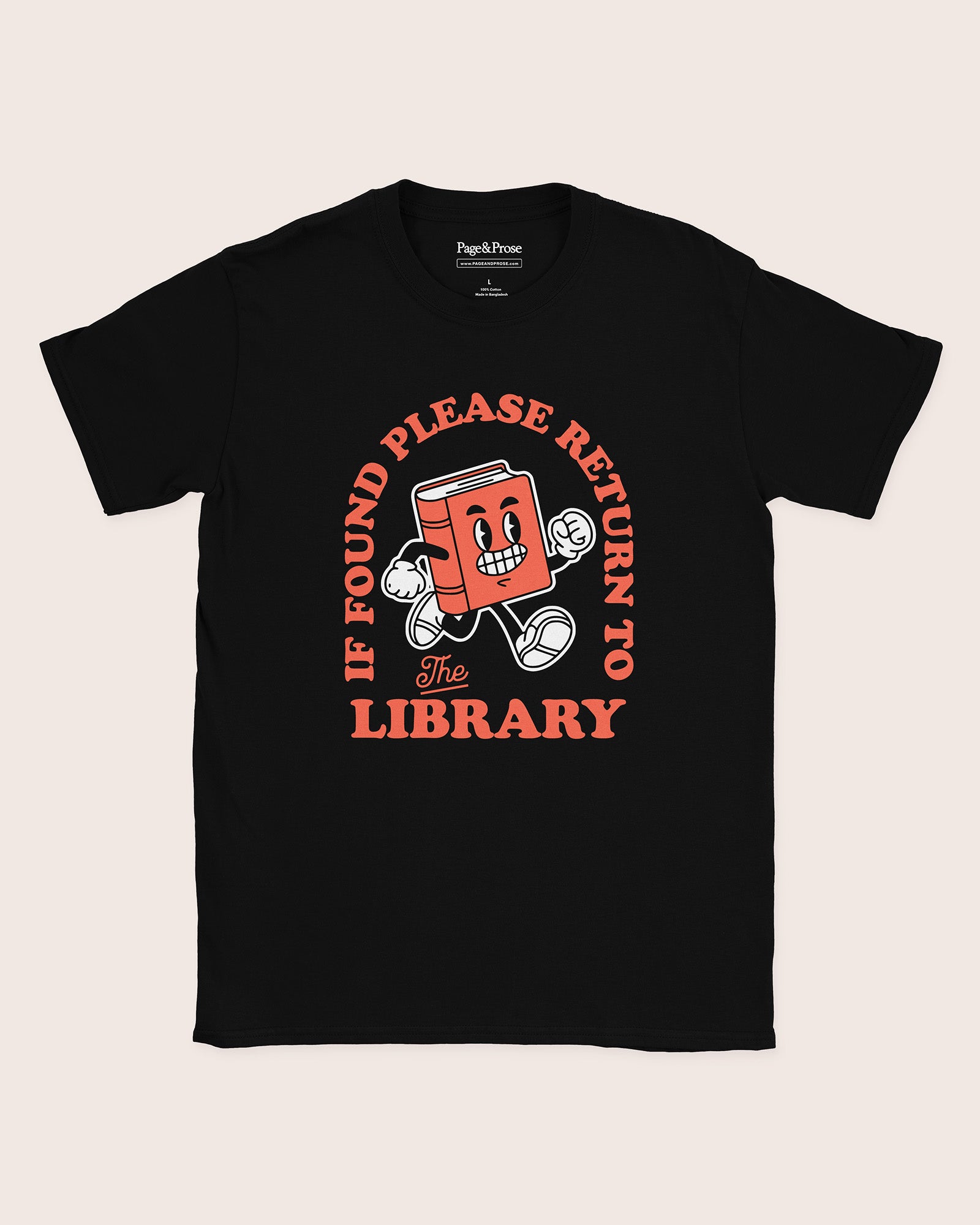 If Found Please Return To The Library T‑Shirt
