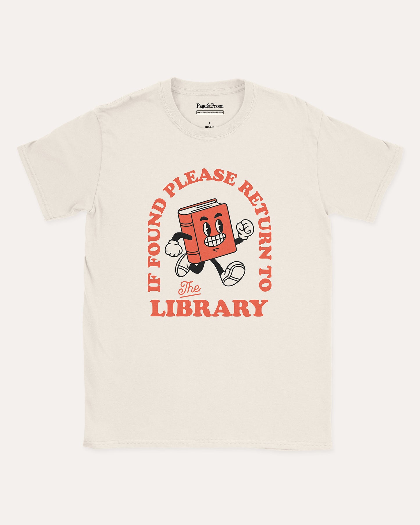 If Found Please Return To The Library T‑Shirt