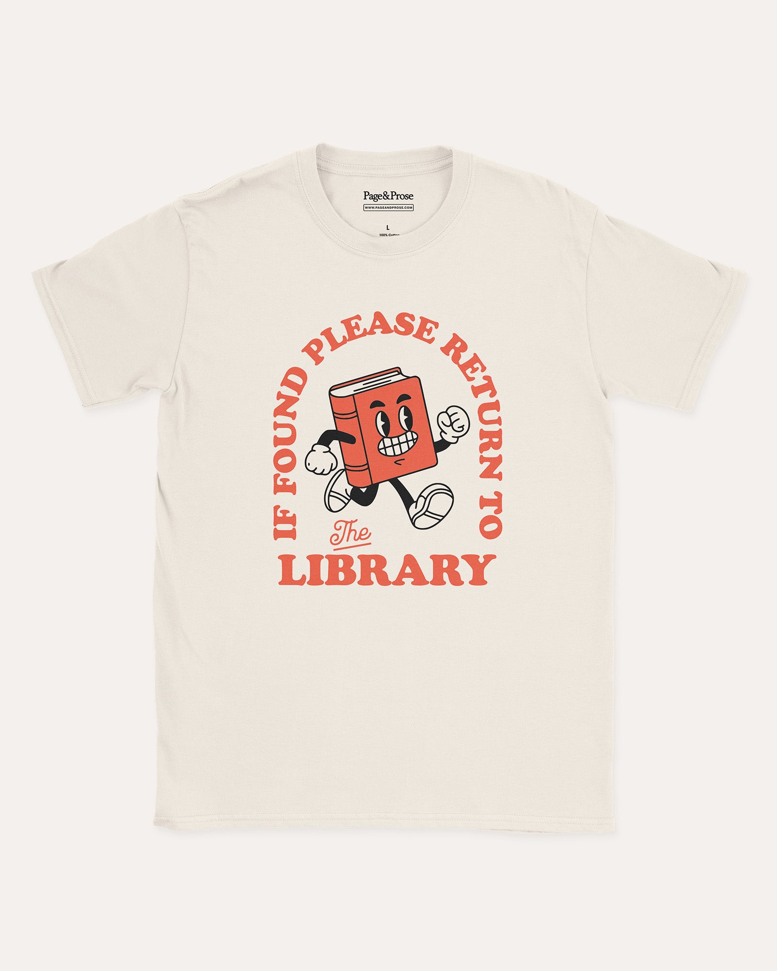 If Found Please Return To The Library T‑Shirt
