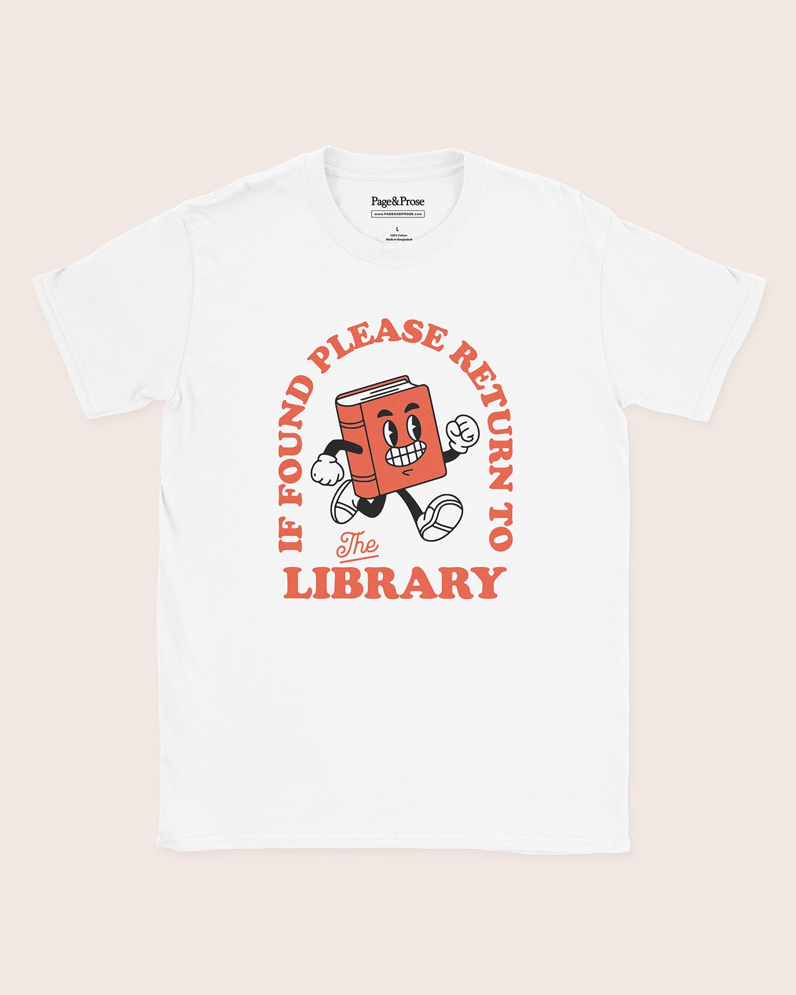If Found Please Return To The Library T‑Shirt