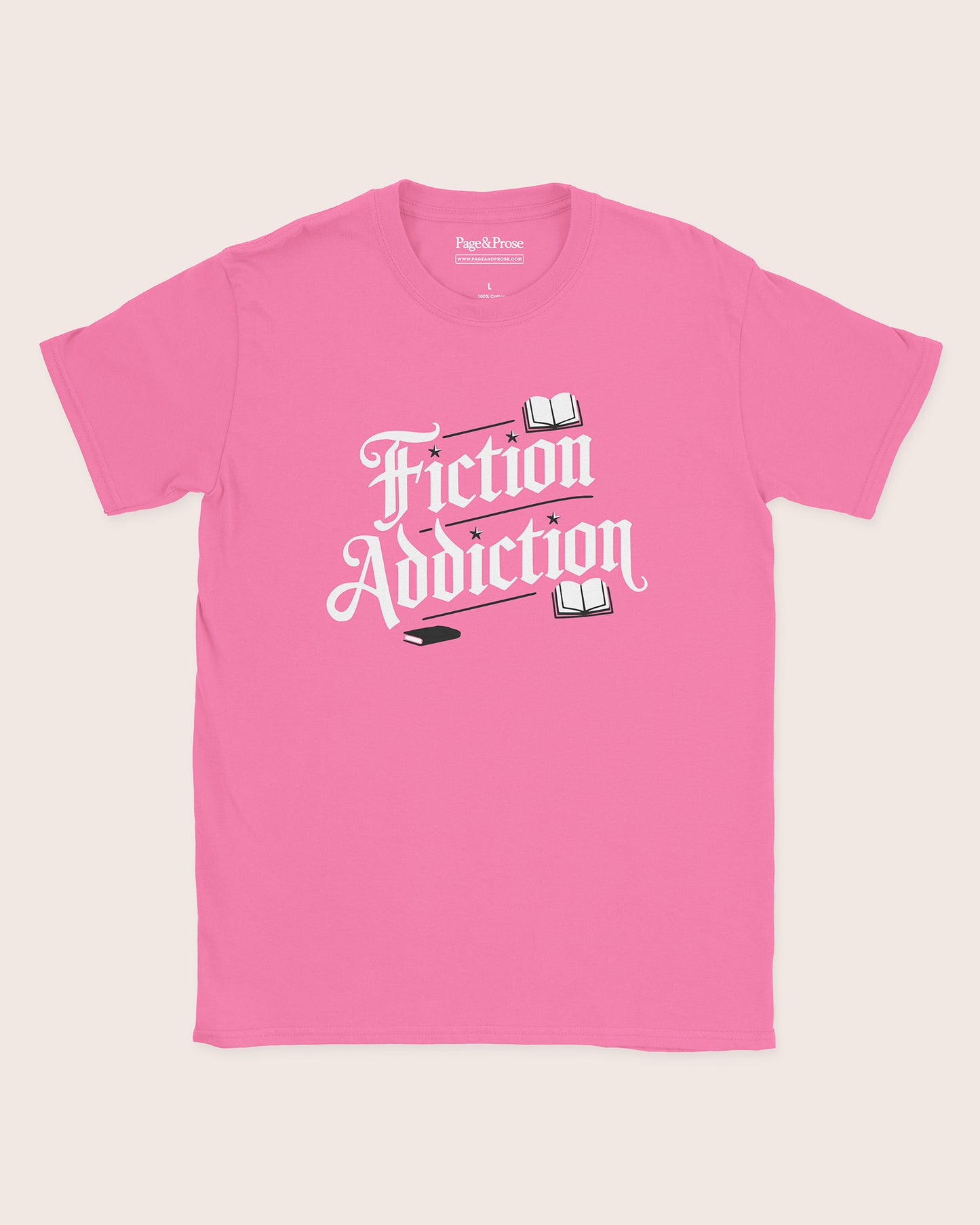 Fiction Addiction T‑Shirt