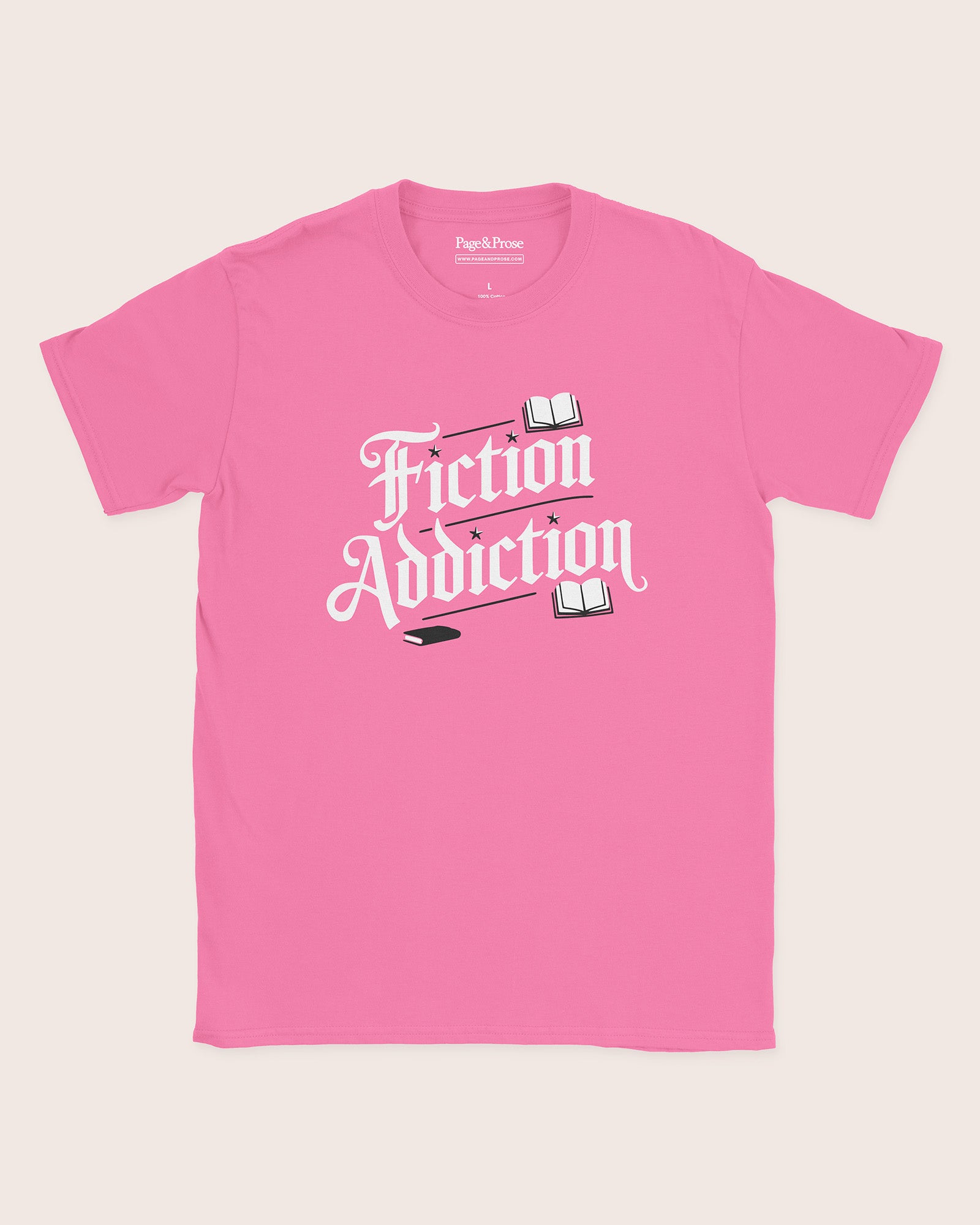 Fiction Addiction T‑Shirt