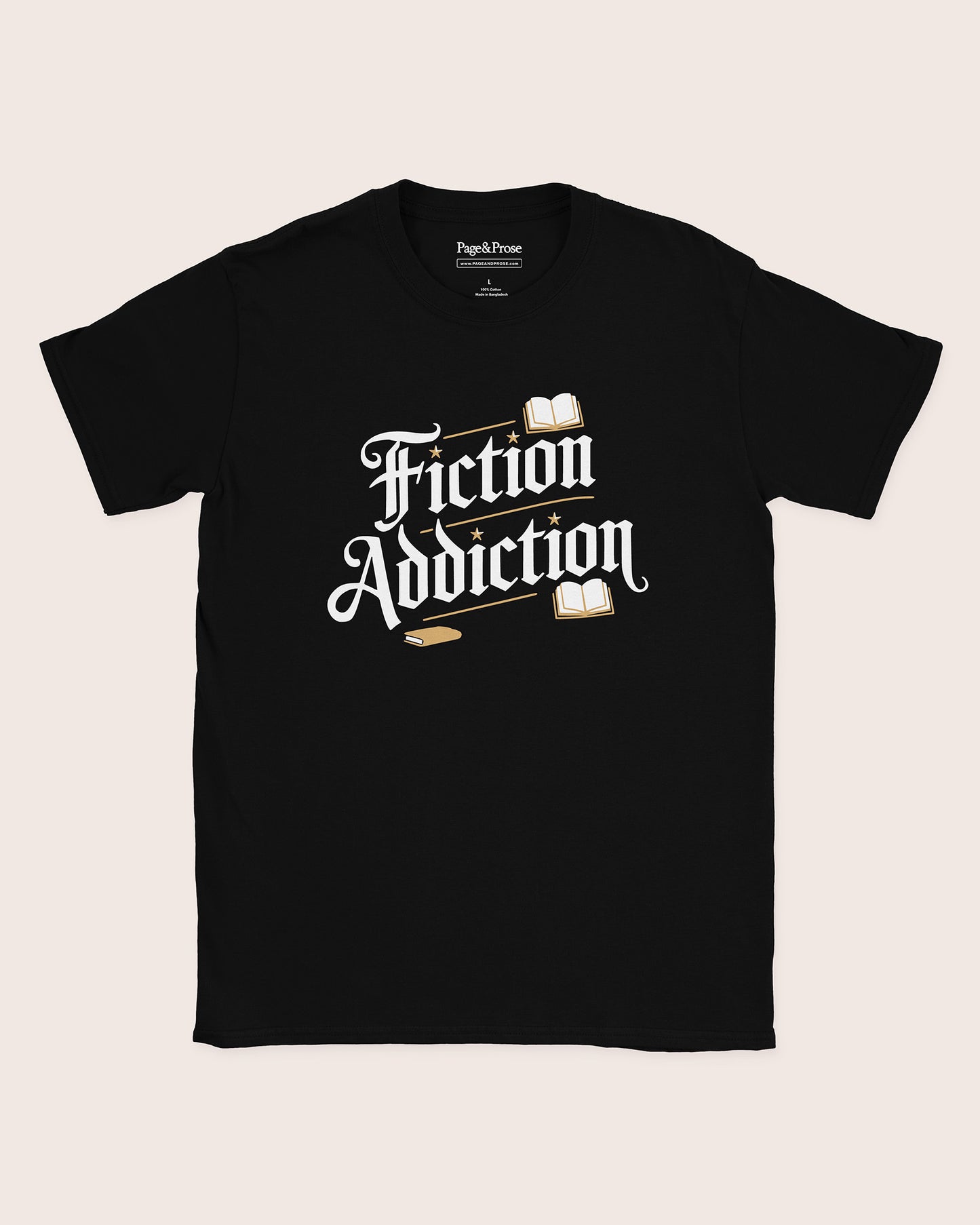 Fiction Addiction T‑Shirt