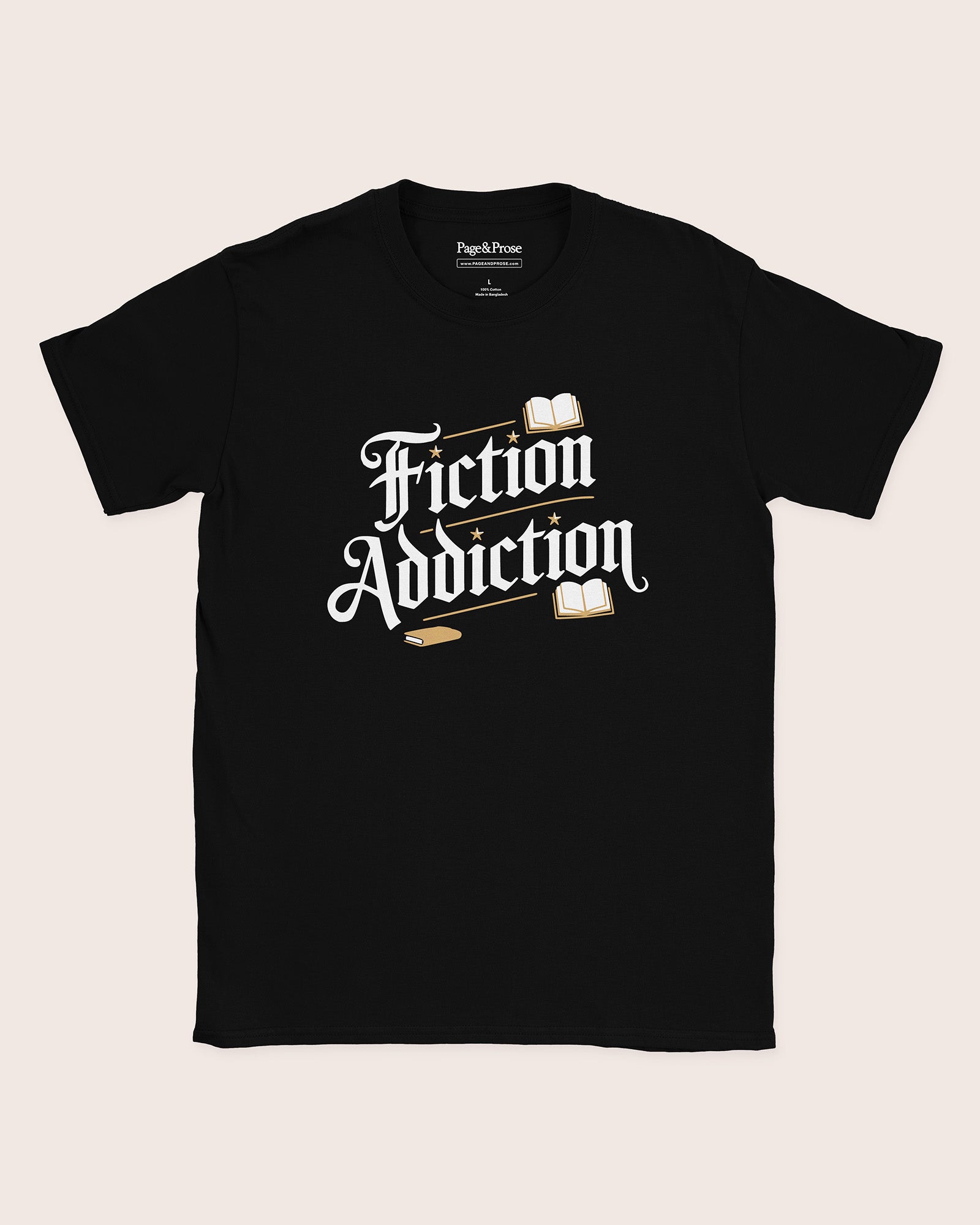 Fiction Addiction T‑Shirt