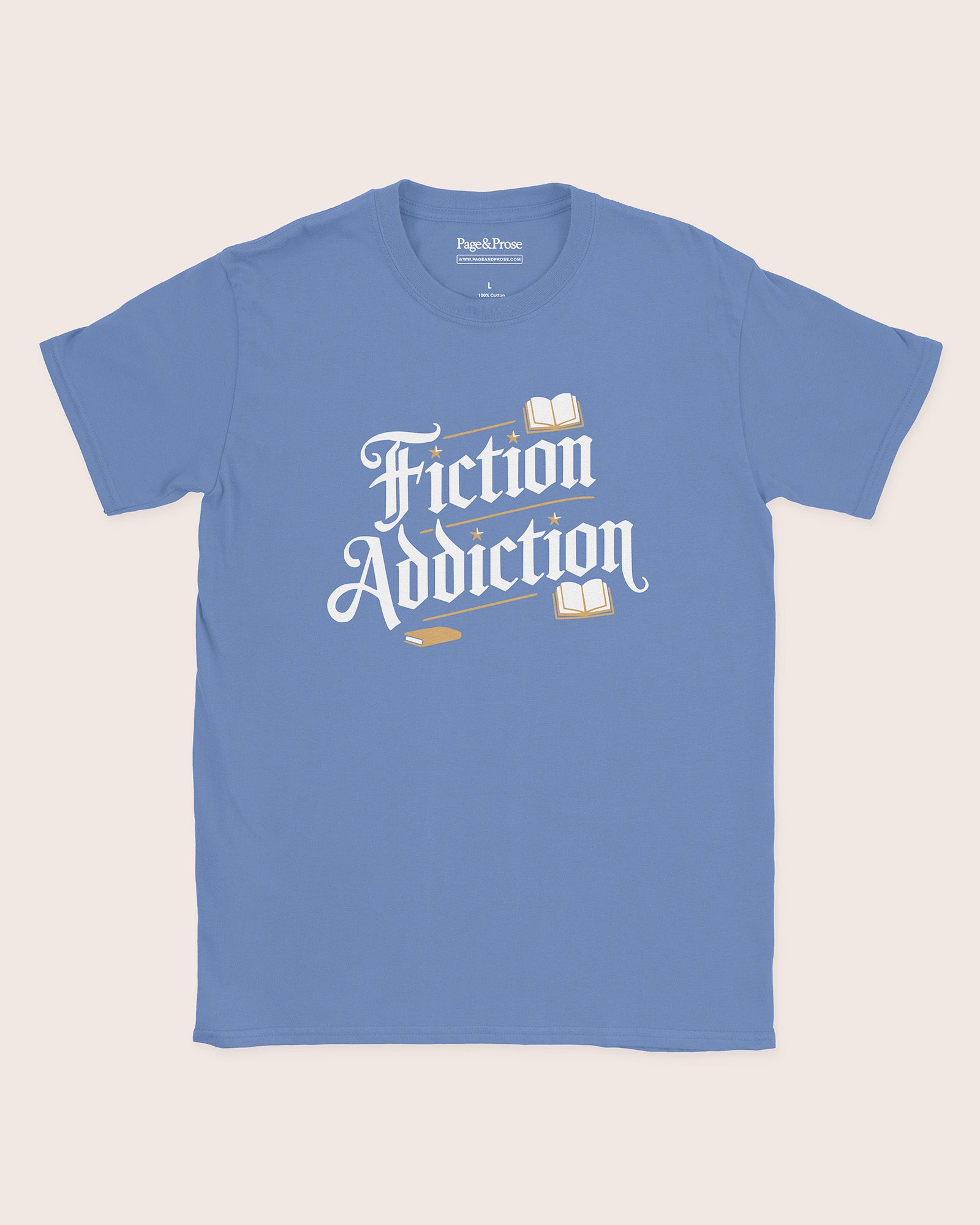 Fiction Addiction T‑Shirt