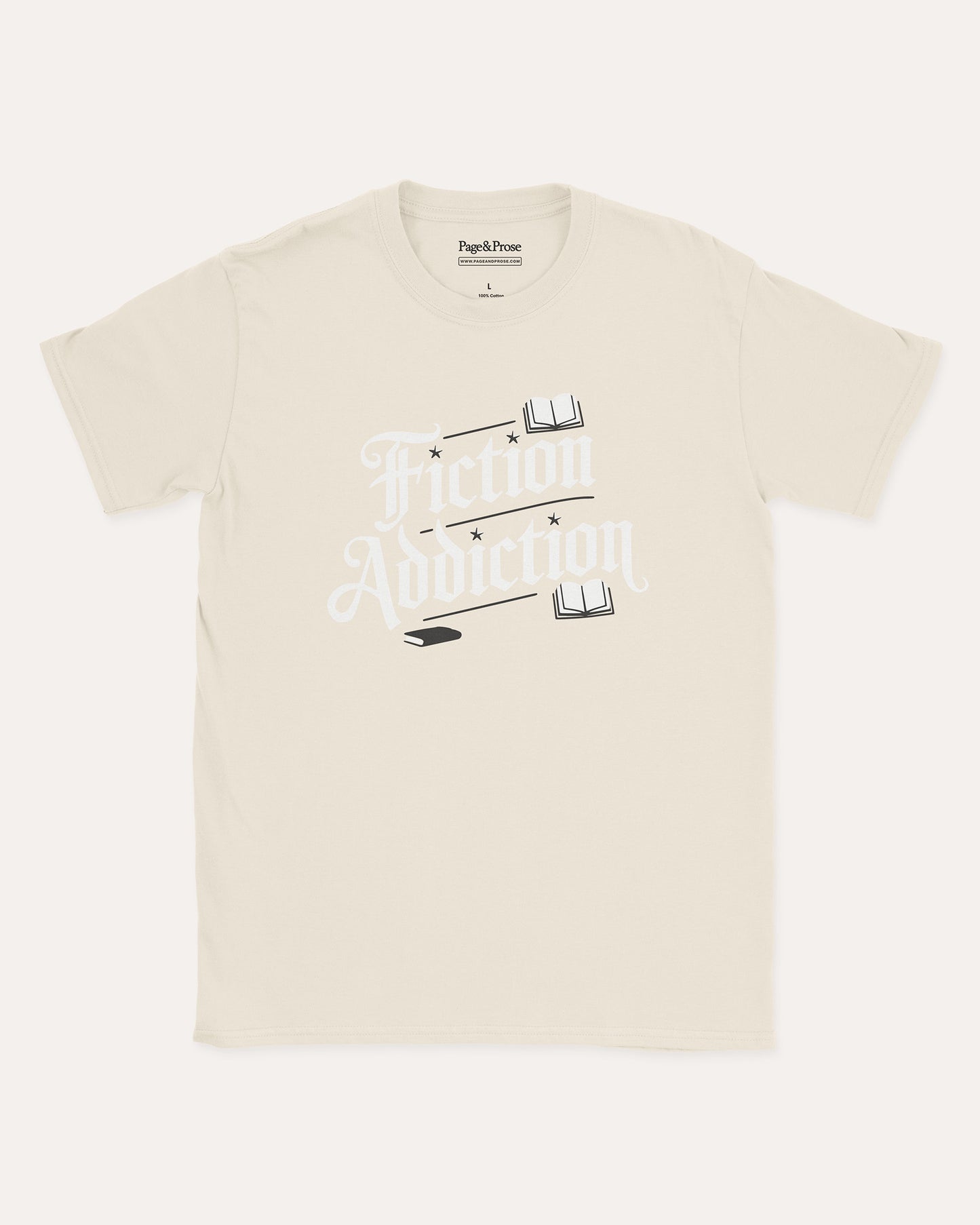 Fiction Addiction T‑Shirt