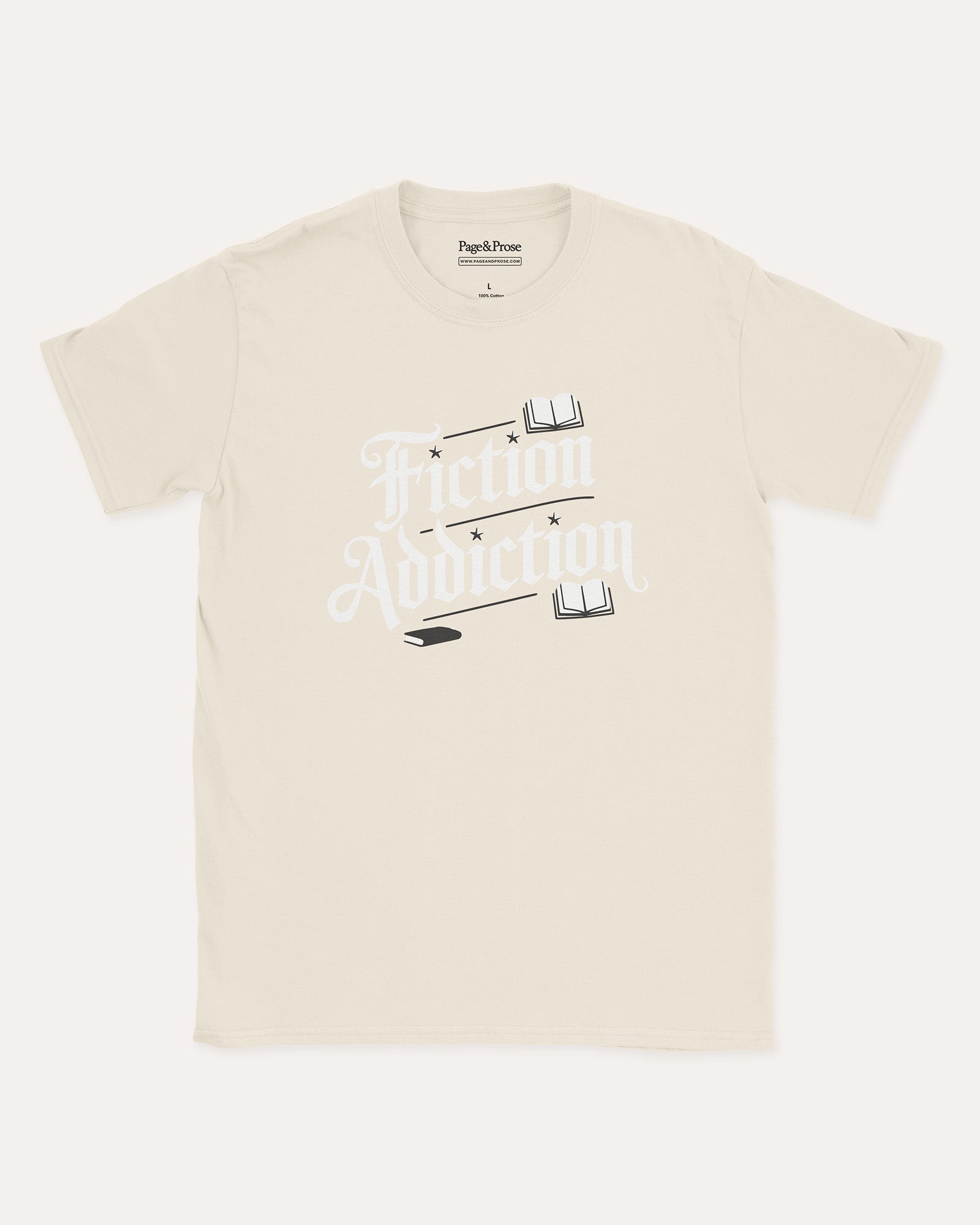 Fiction Addiction T‑Shirt