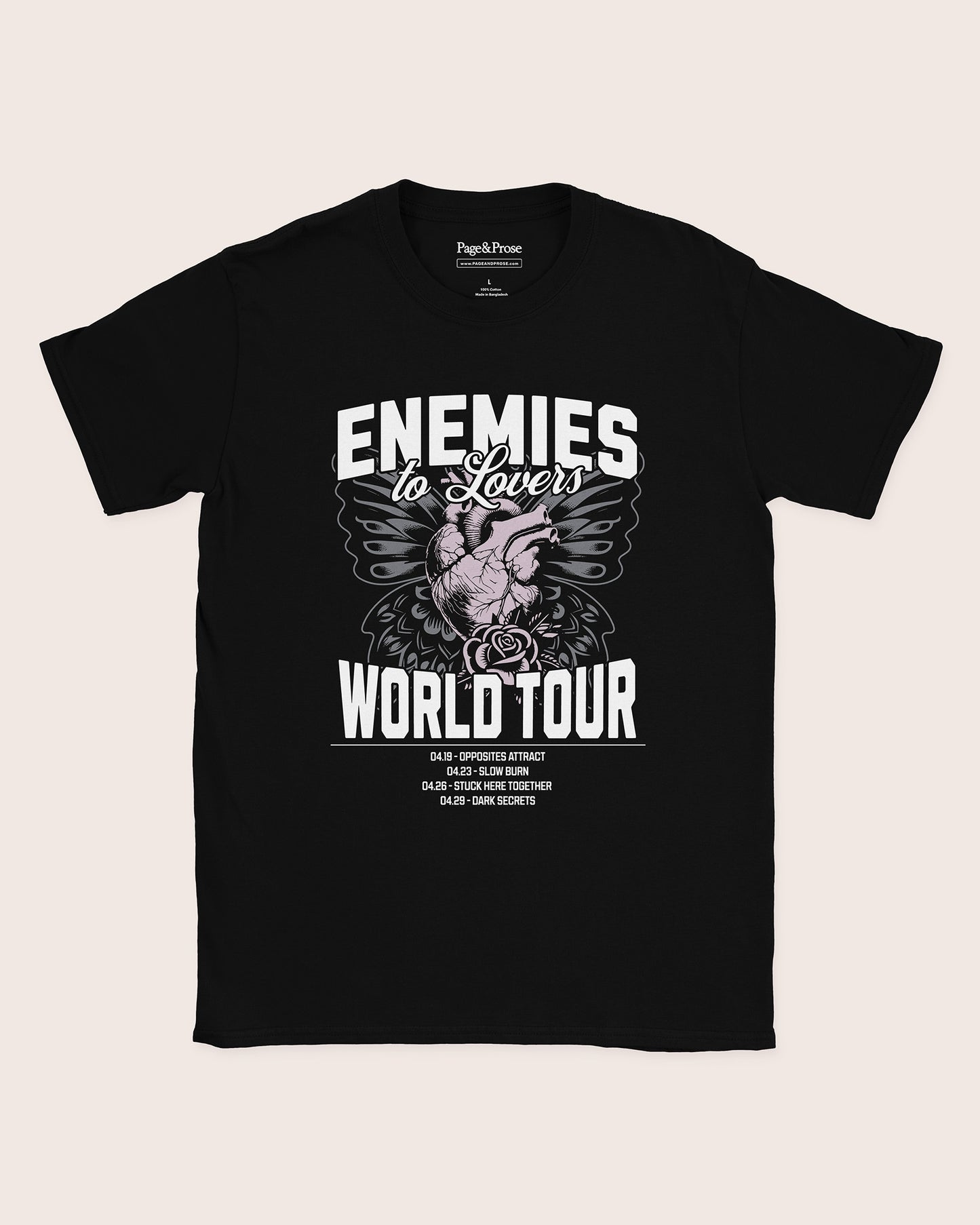 Enemies To Lovers World Tour T‑Shirt