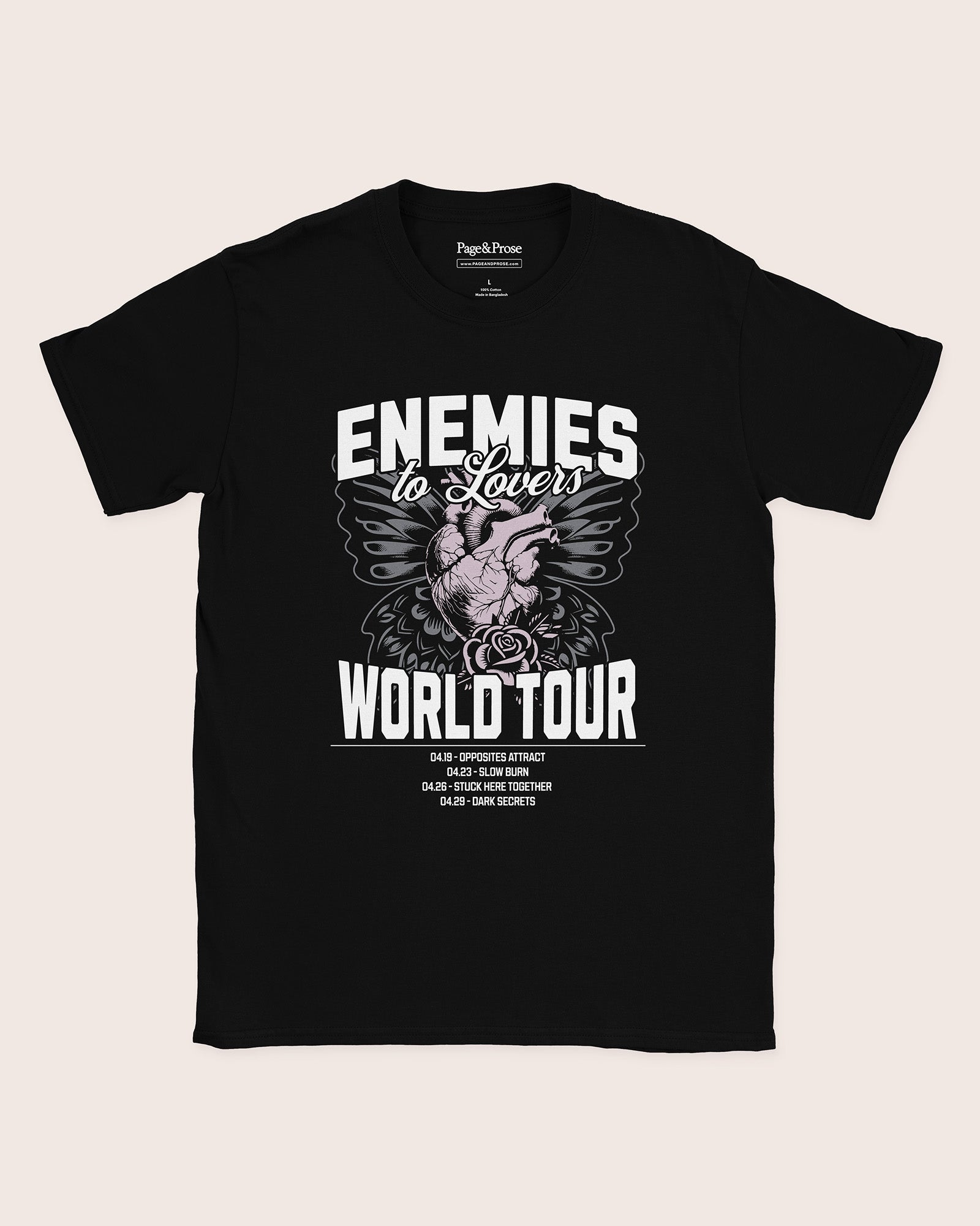Enemies To Lovers World Tour T‑Shirt