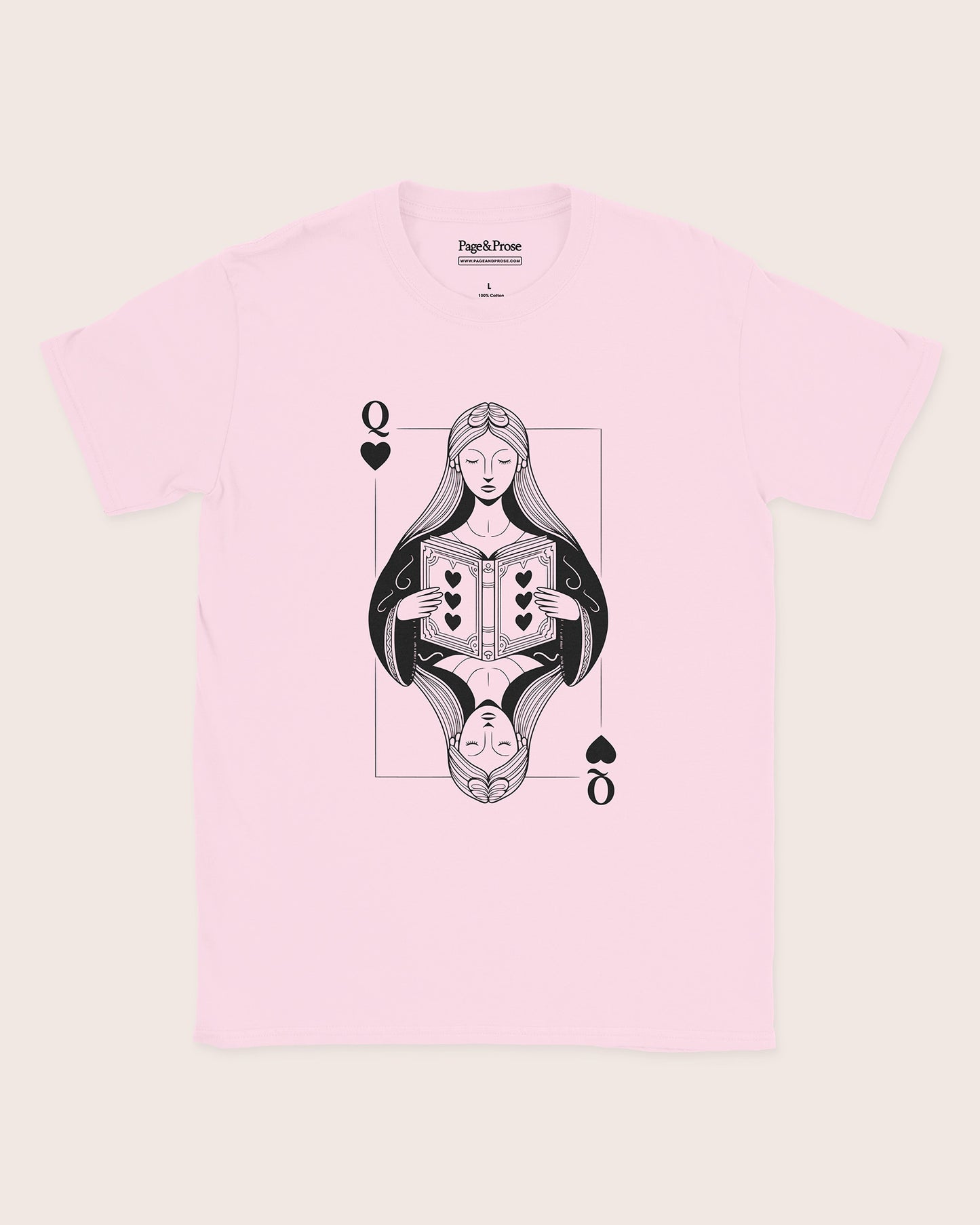 Queen Of Books T‑Shirt