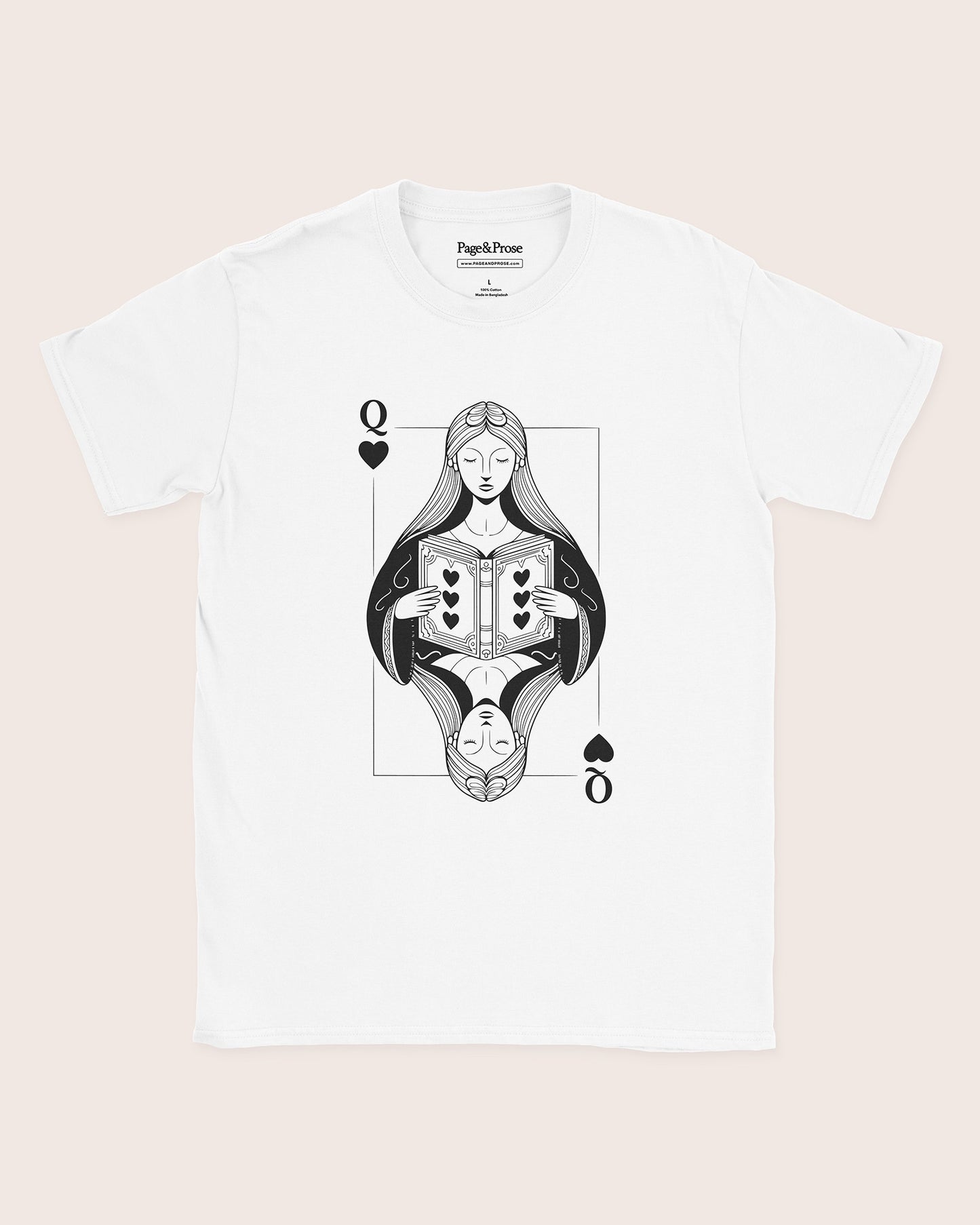 Queen Of Books T‑Shirt