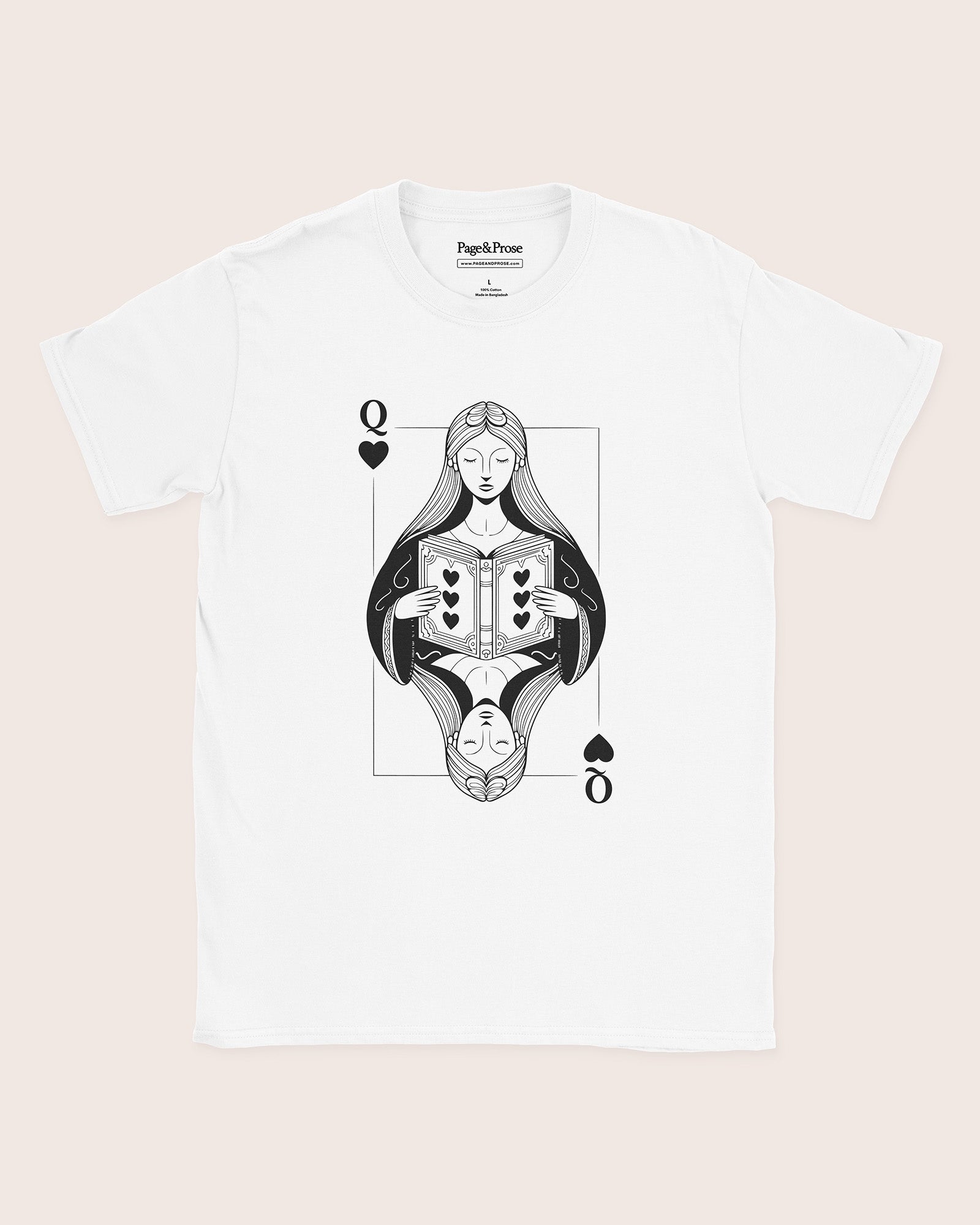 Queen Of Books T‑Shirt