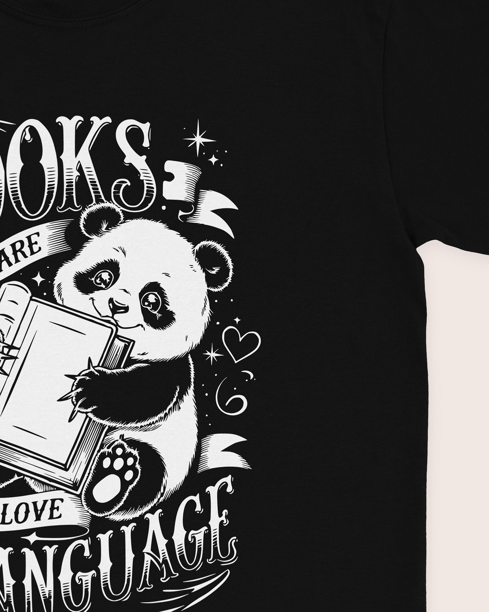 Books Are My Love Language T‑Shirt