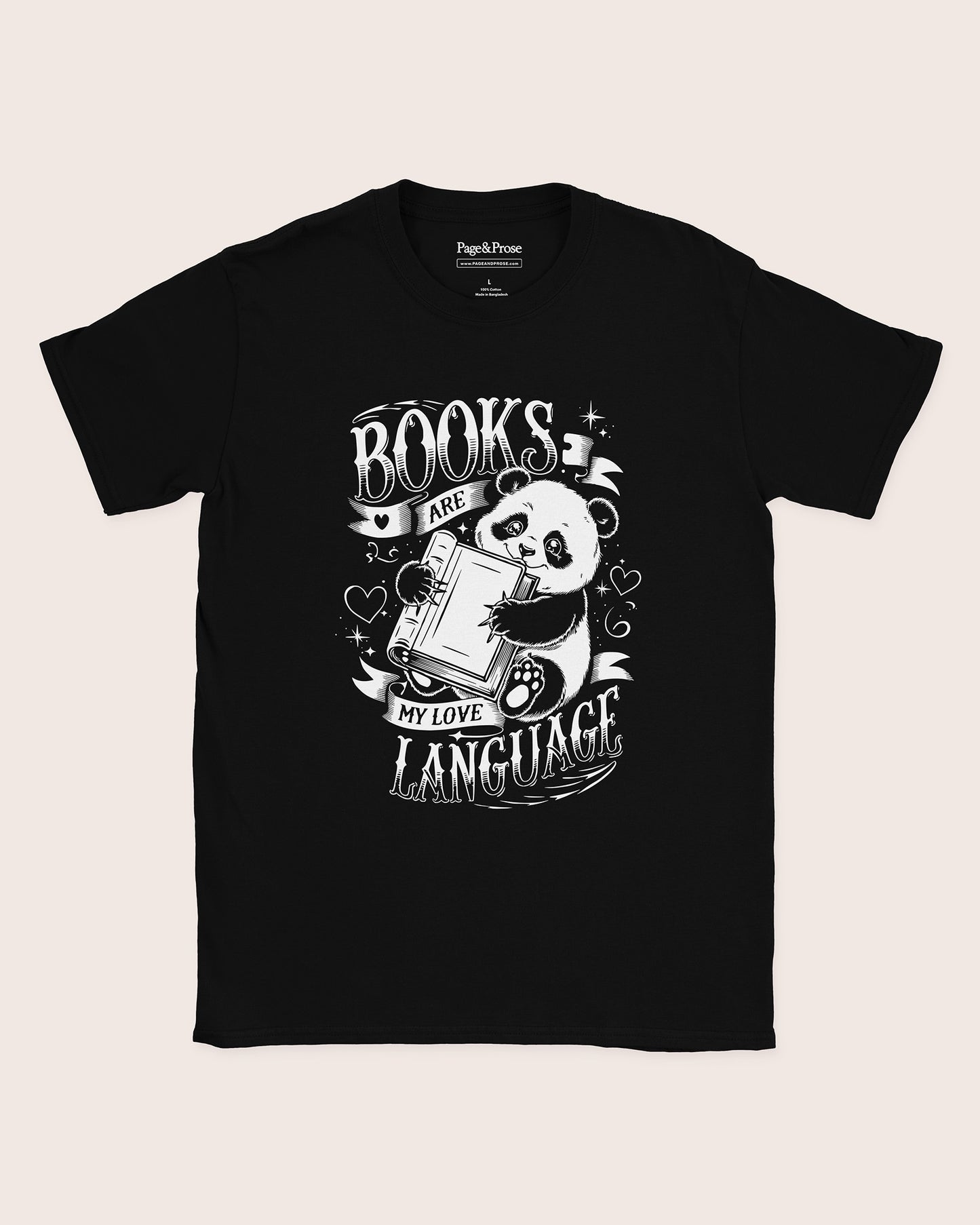 Books Are My Love Language T‑Shirt