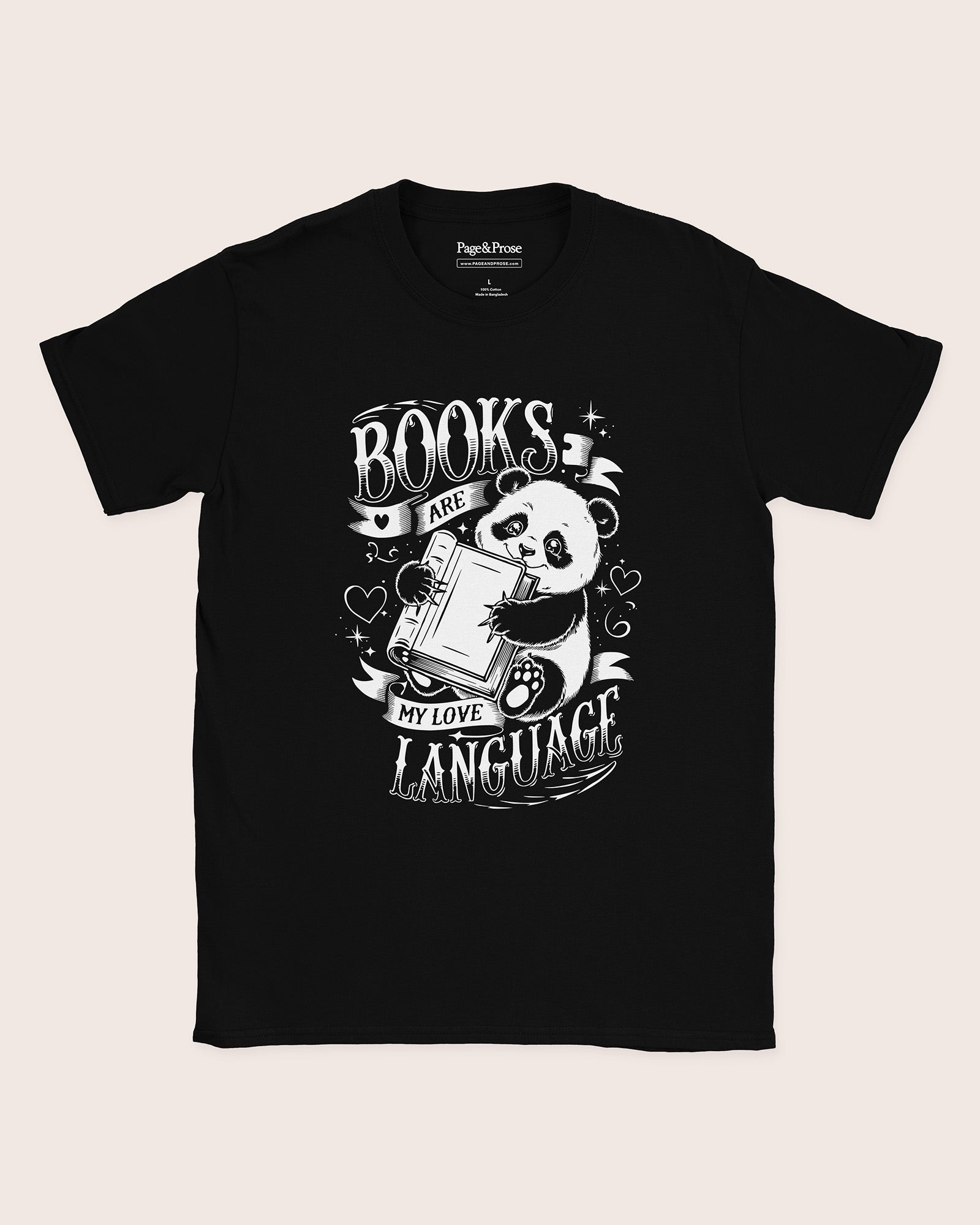 Books Are My Love Language T‑Shirt