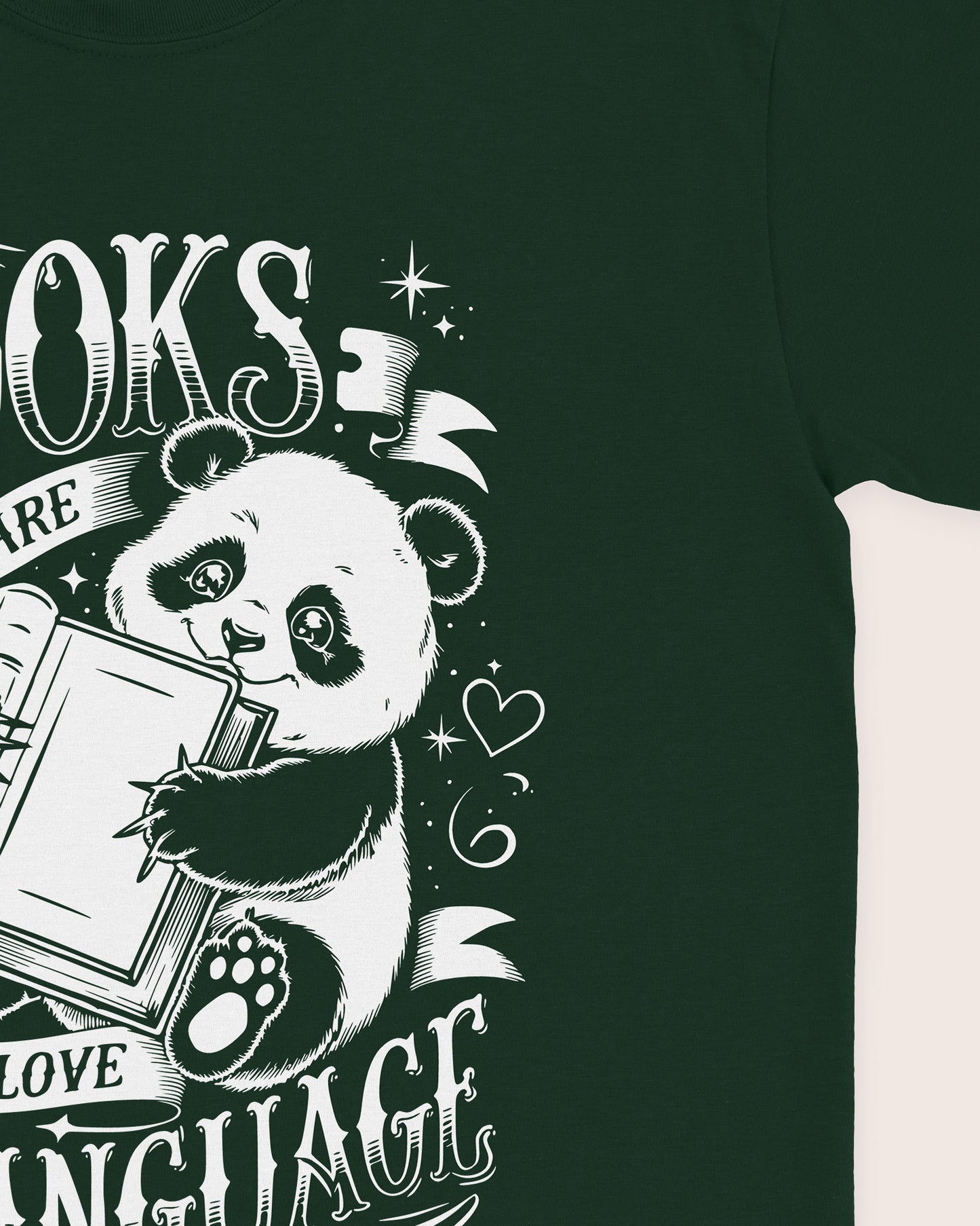 Books Are My Love Language T‑Shirt