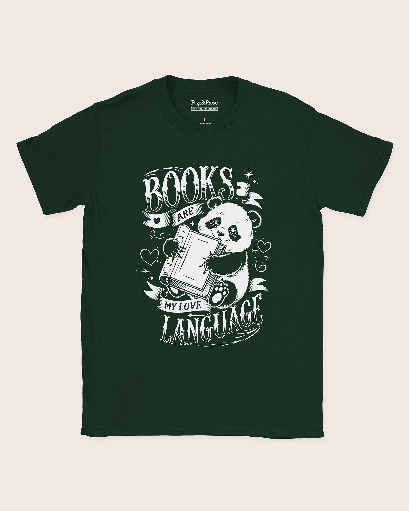 Books Are My Love Language T‑Shirt