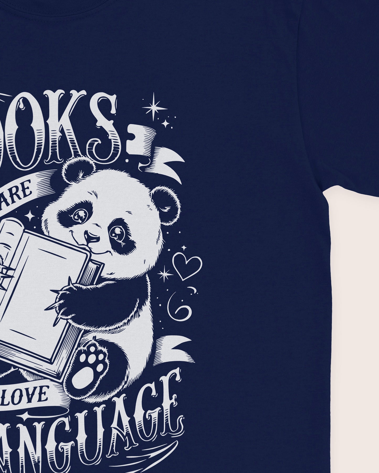 Books Are My Love Language T‑Shirt
