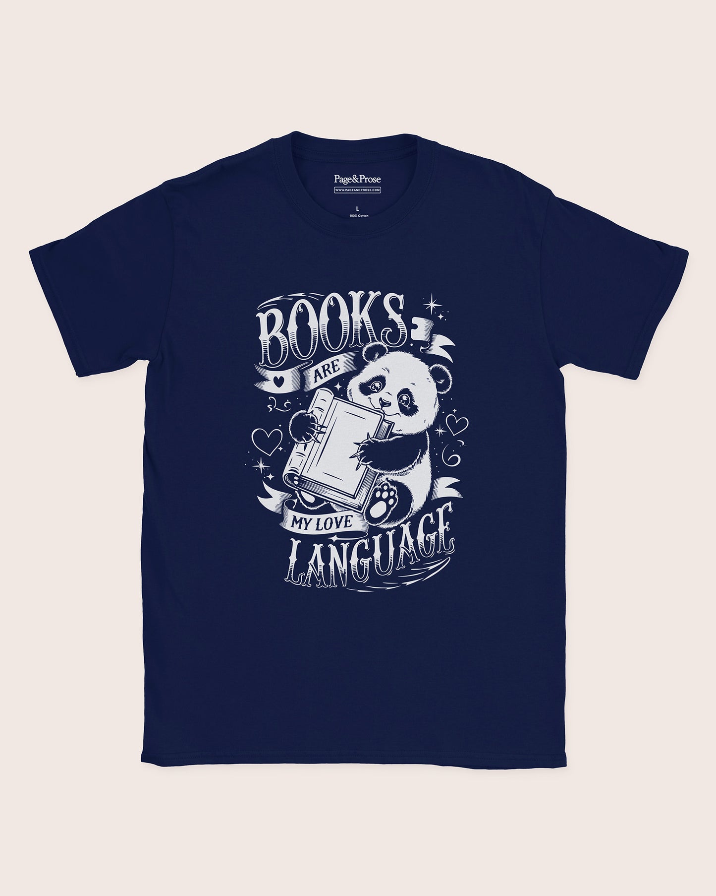 Books Are My Love Language T‑Shirt