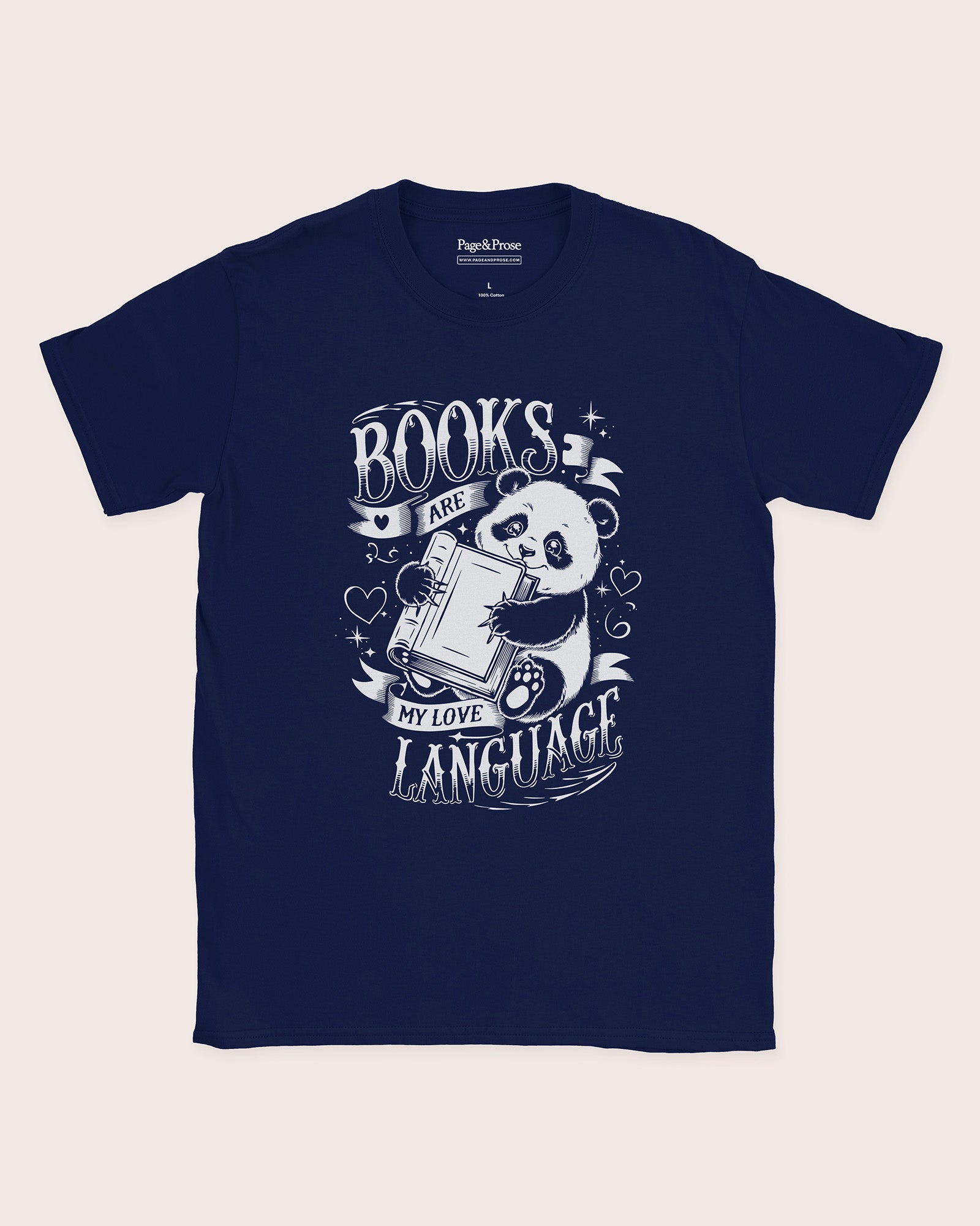 Books Are My Love Language T‑Shirt