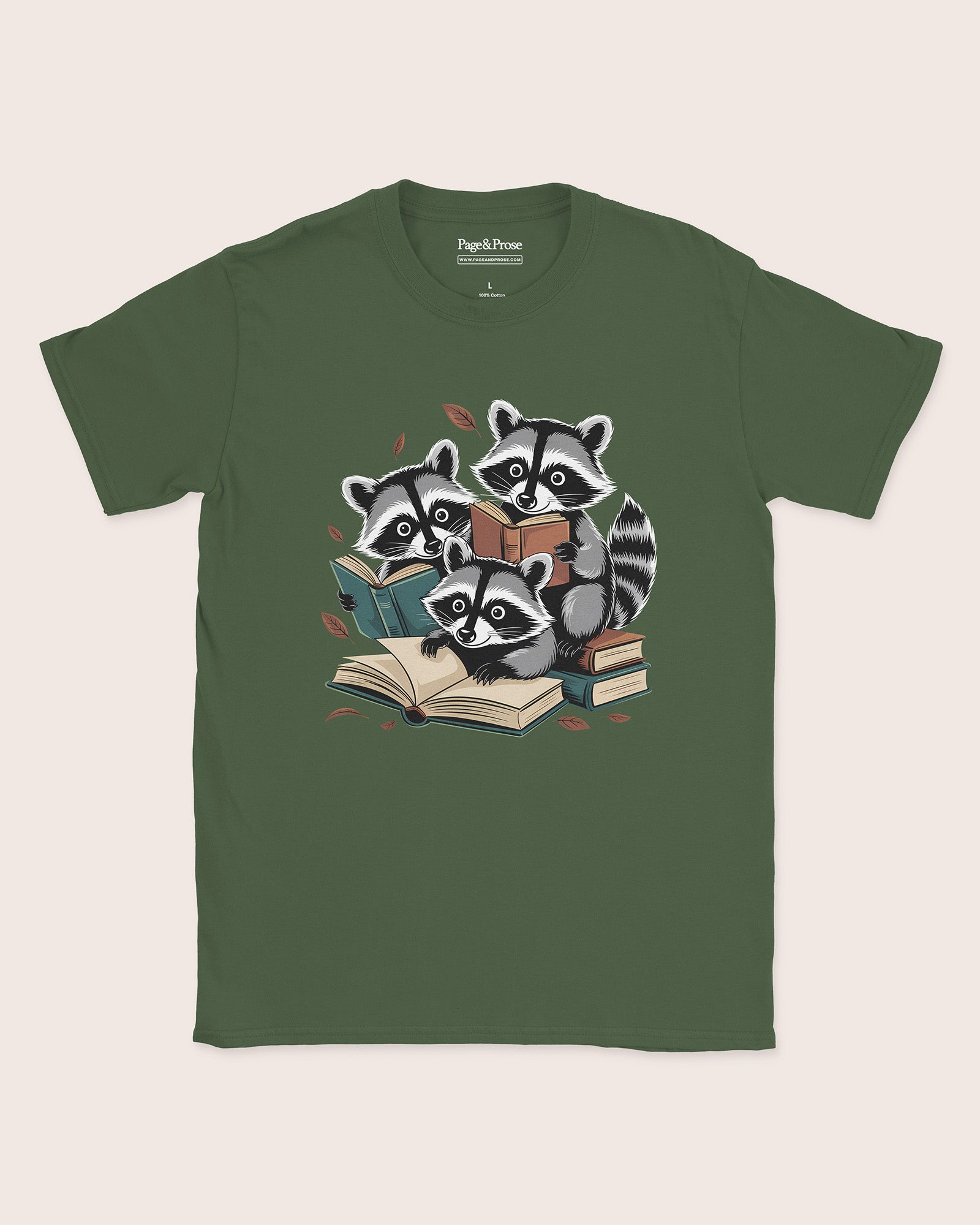 Reading Racoons T‑Shirt