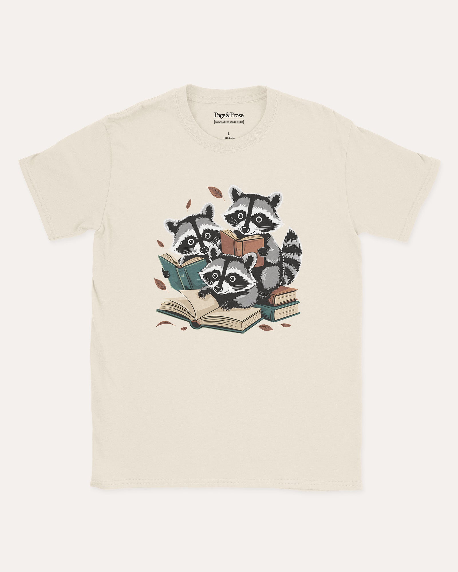 Reading Racoons T‑Shirt