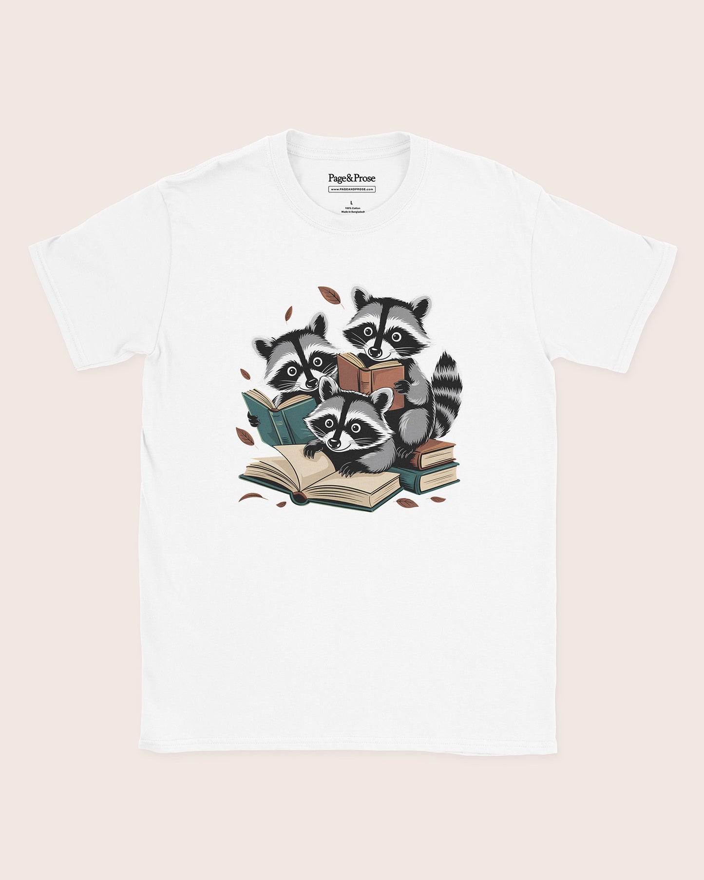 Reading Racoons T‑Shirt
