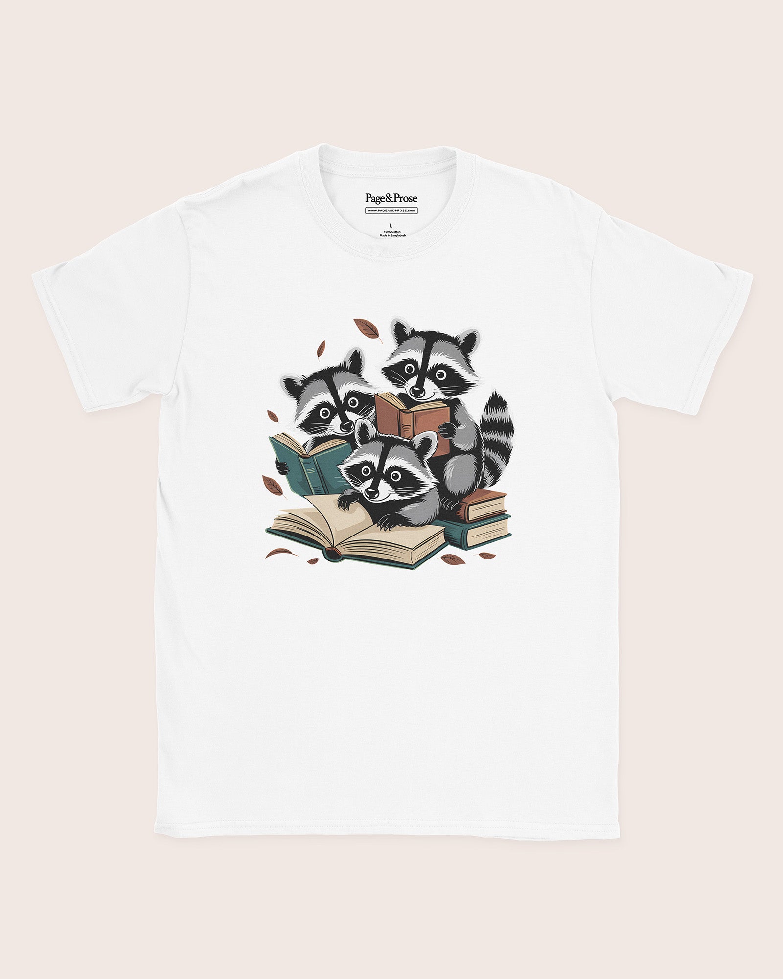 Reading Racoons T‑Shirt