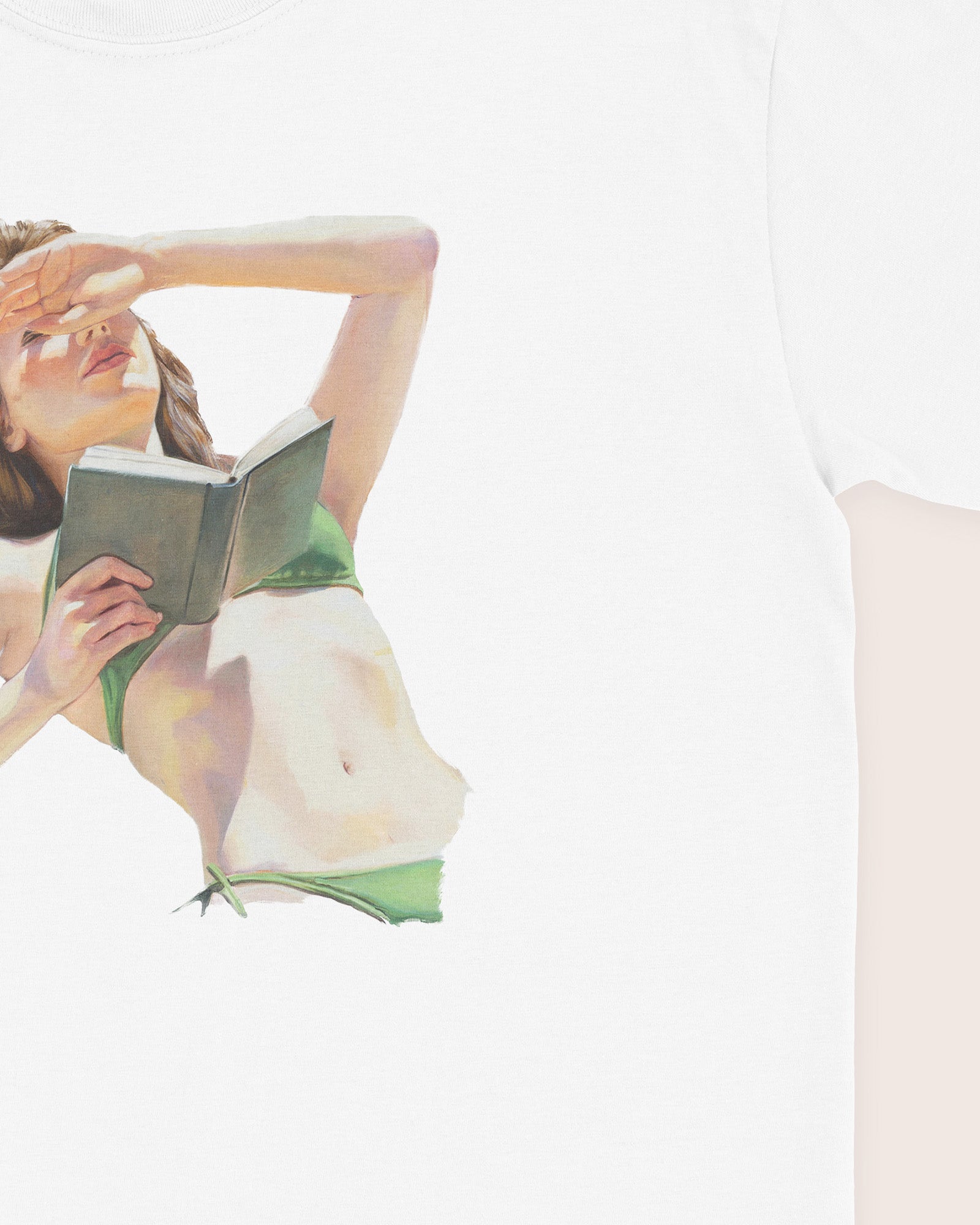 Sunbathing Reader T‑Shirt