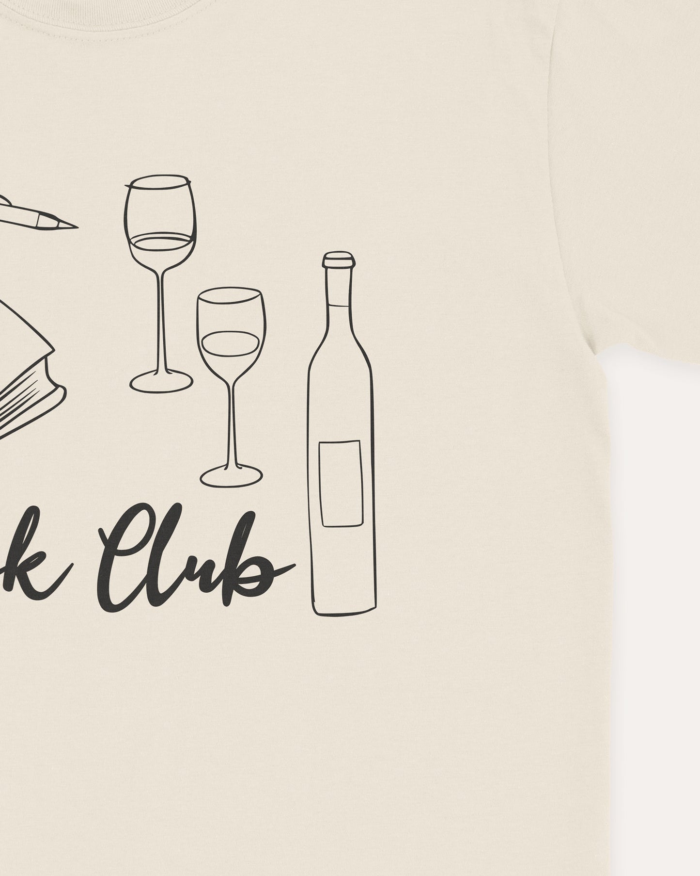 Book Club Doodle T‑Shirt