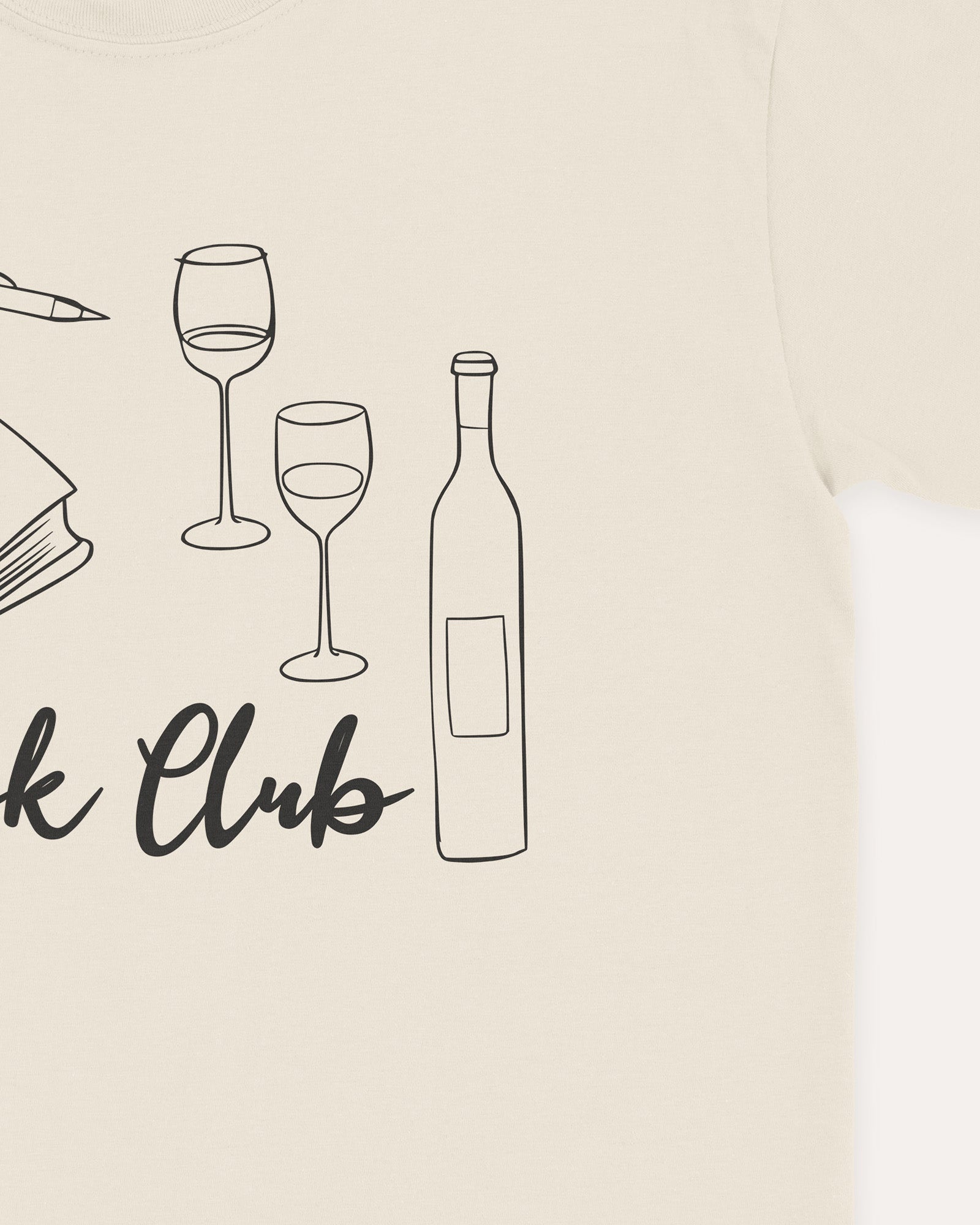 Book Club Doodle T‑Shirt