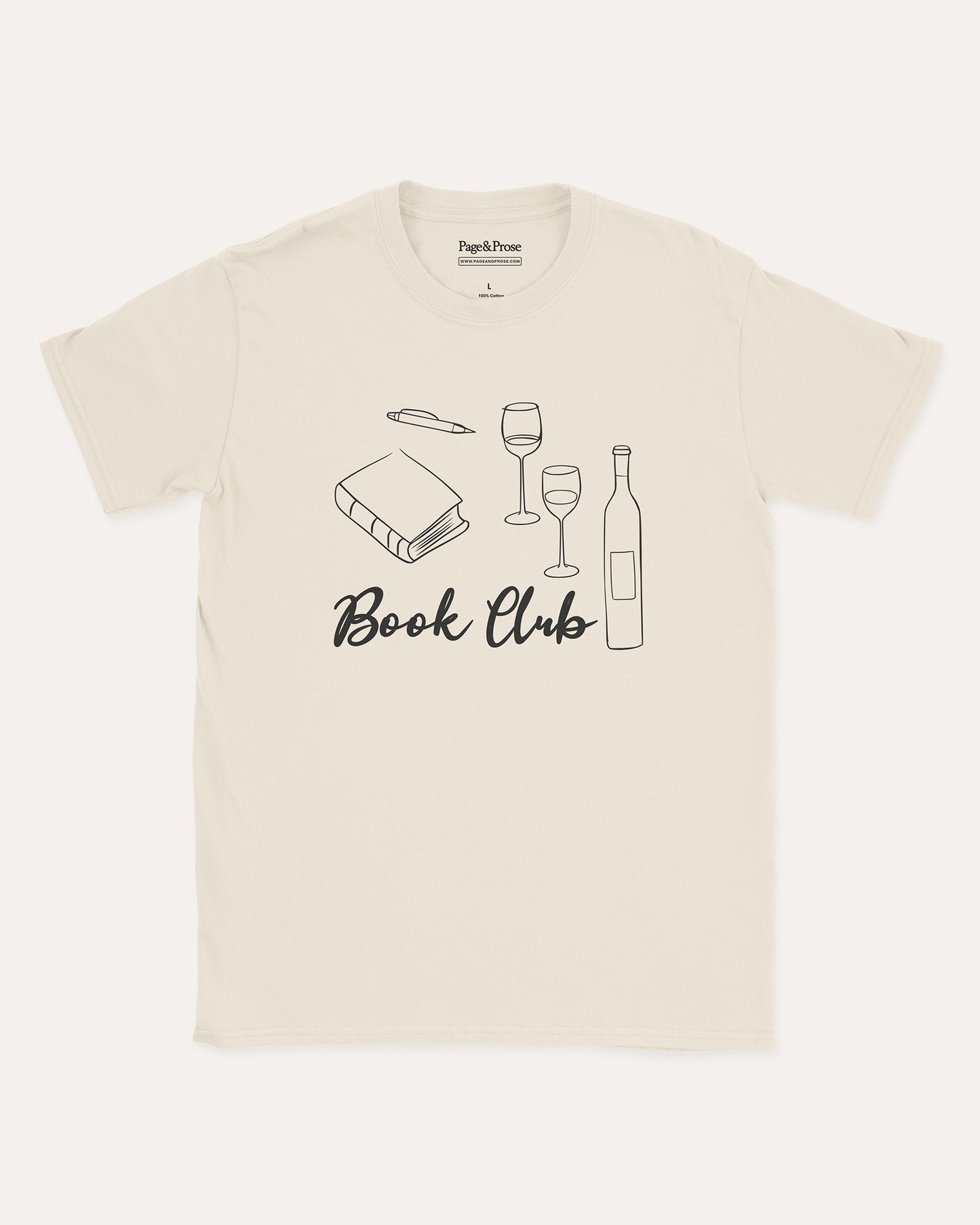 Book Club Doodle T‑Shirt