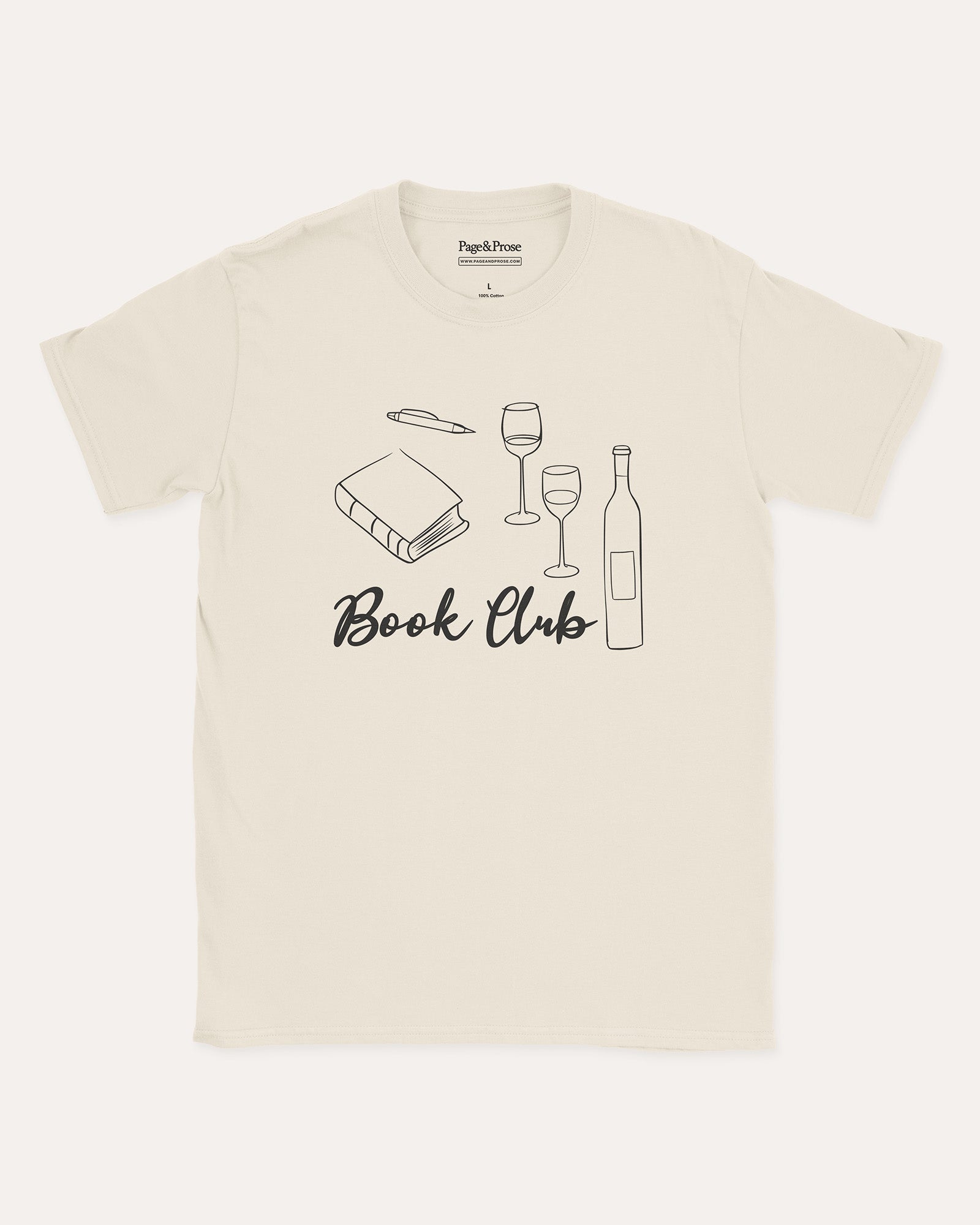 Book Club Doodle T‑Shirt