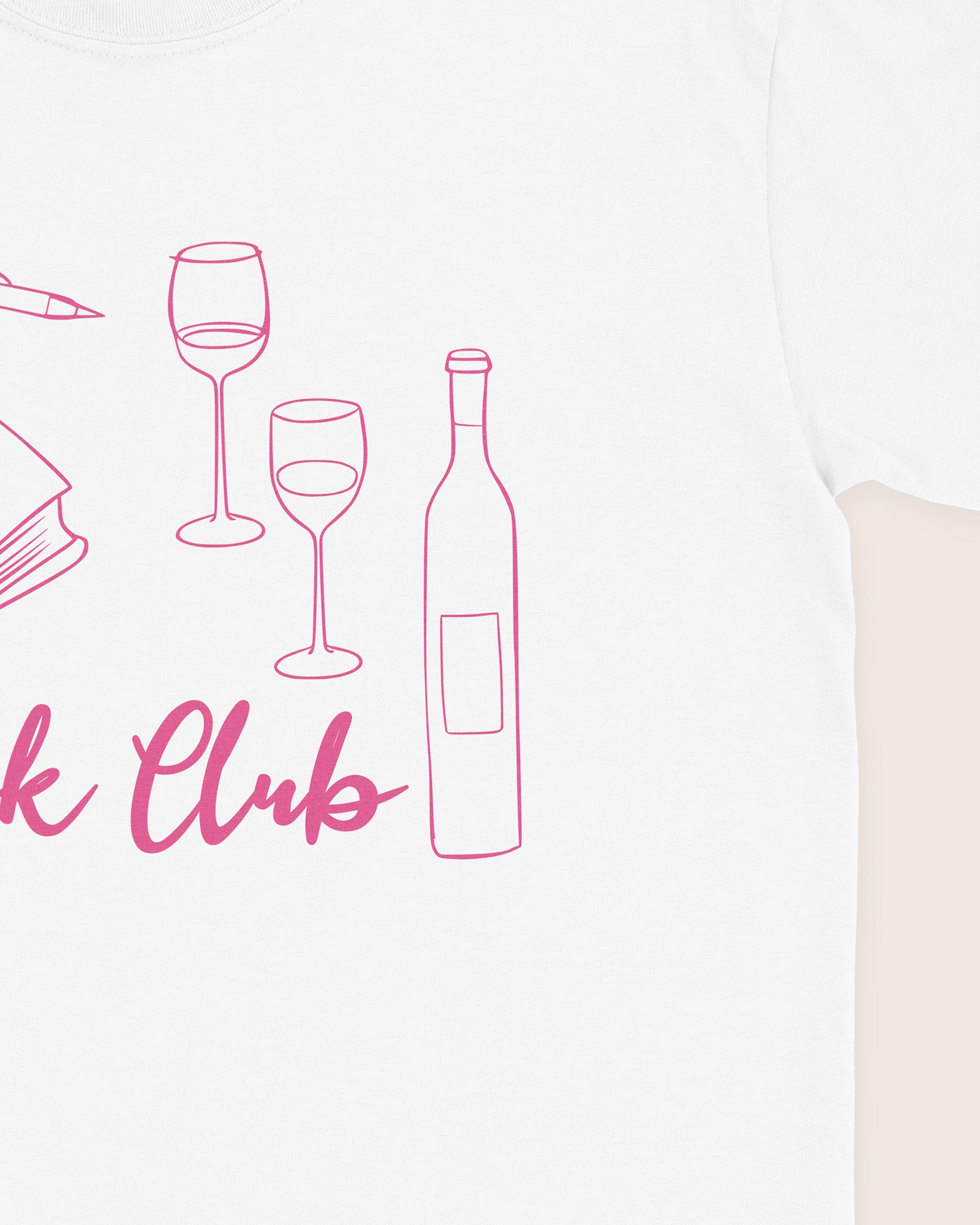 Book Club Doodle T‑Shirt