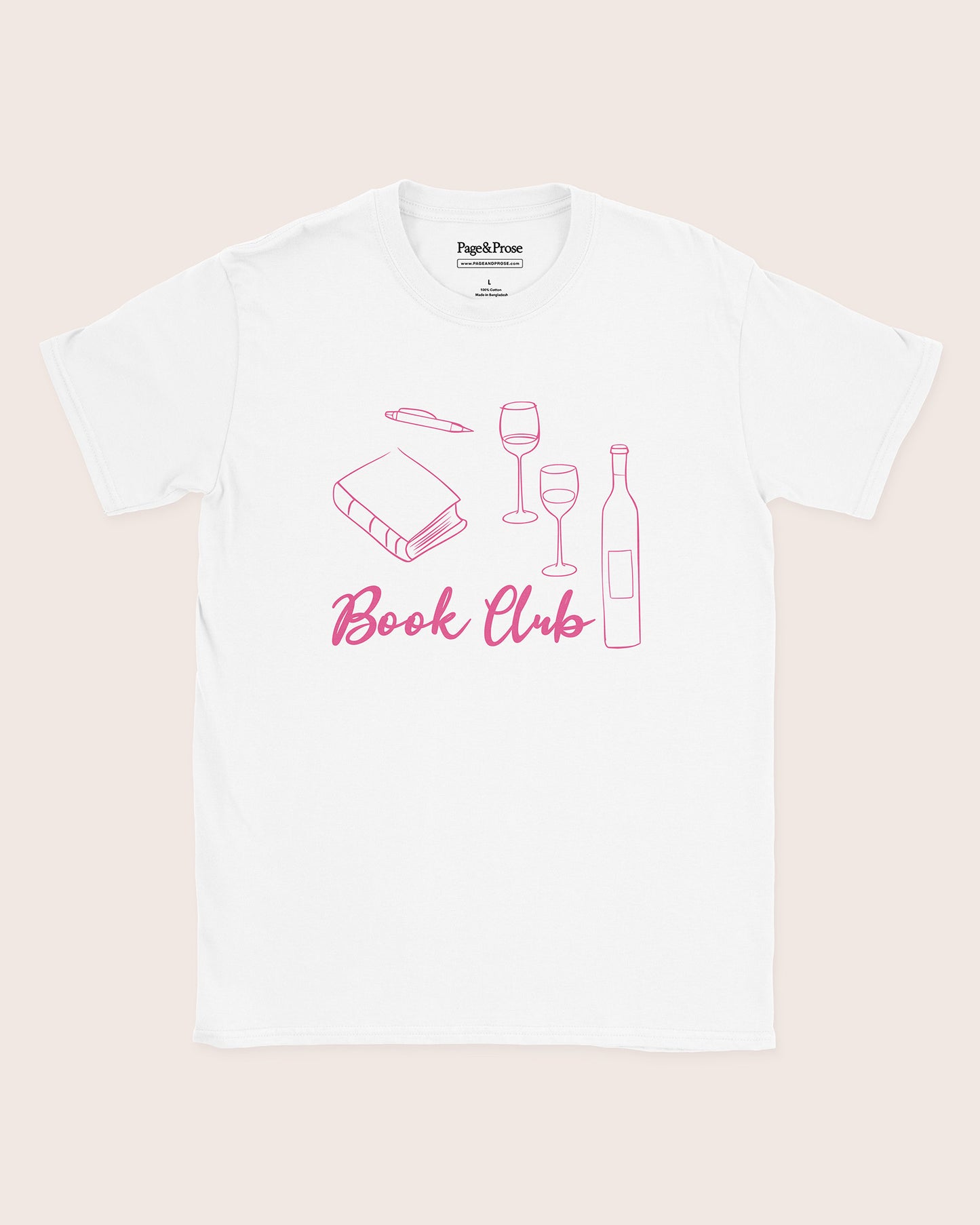 Book Club Doodle T‑Shirt