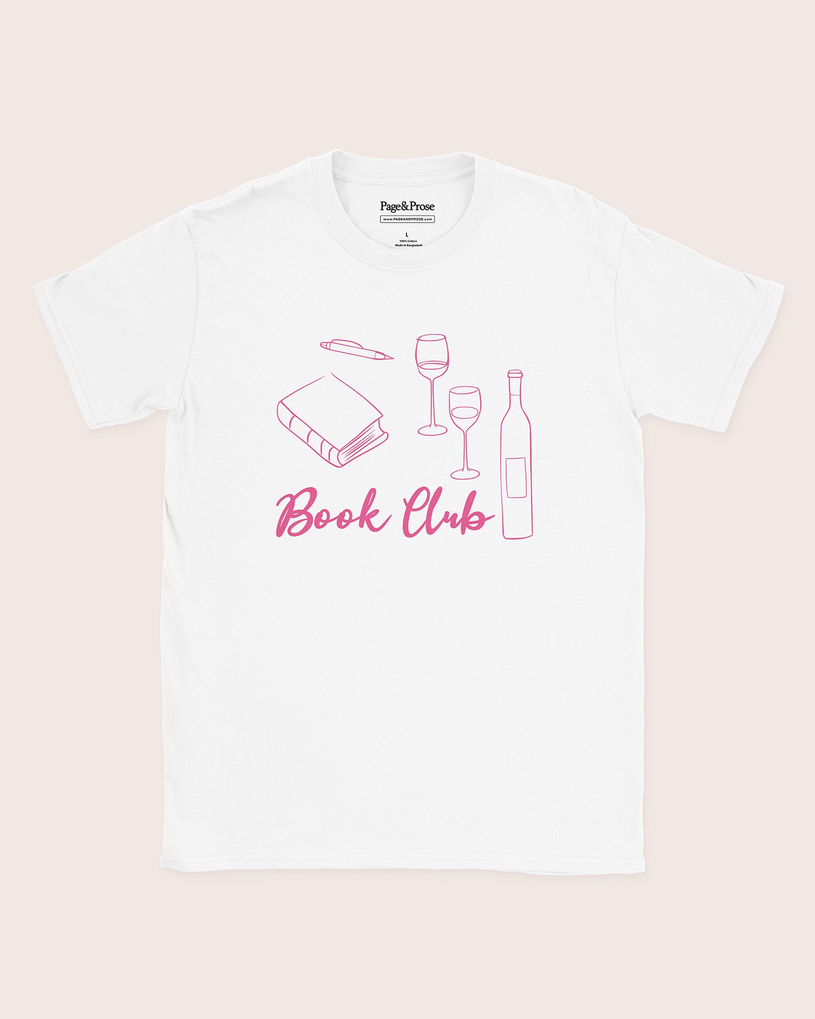 Book Club Doodle T‑Shirt