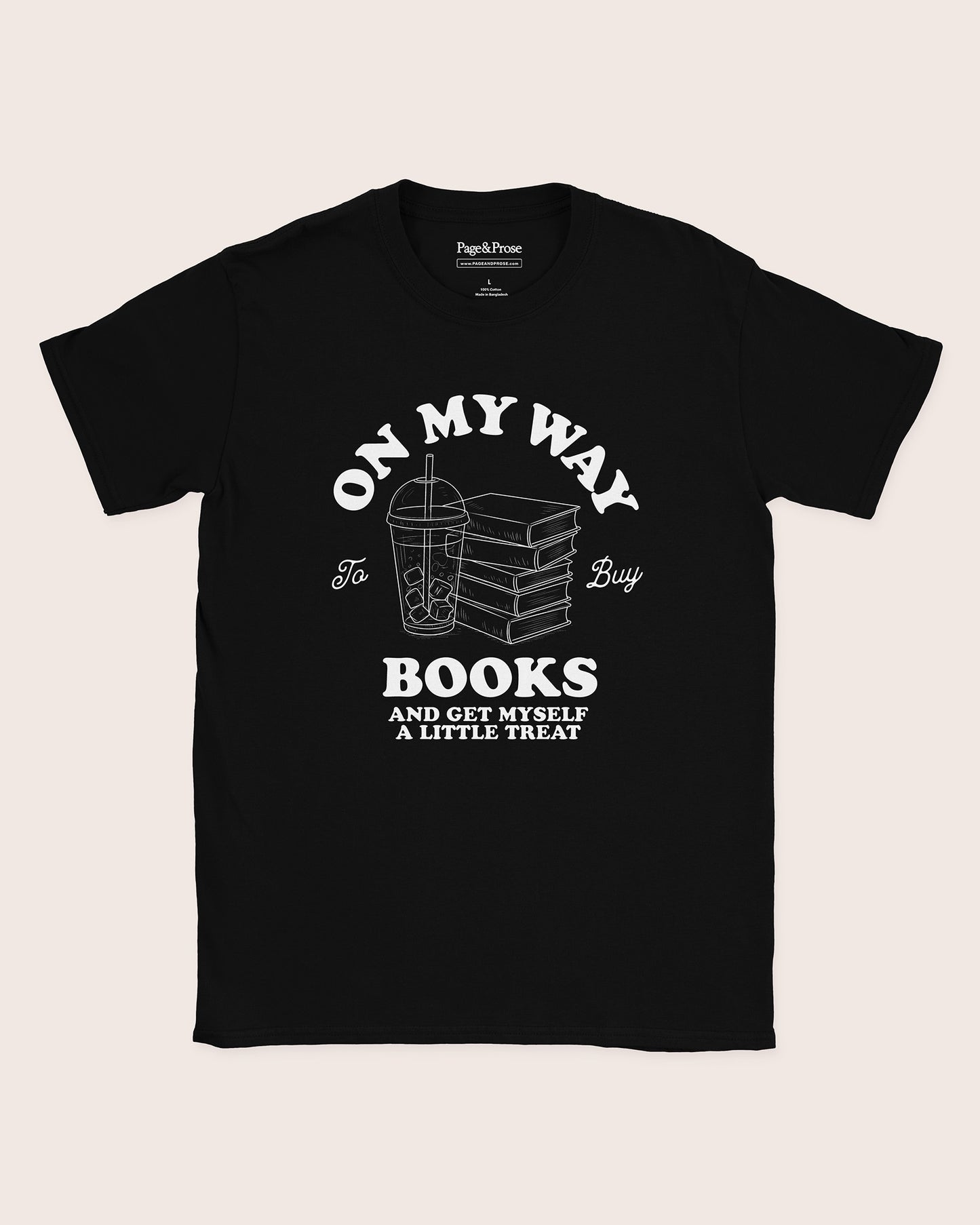 On My Way To Buy Books T‑Shirt
