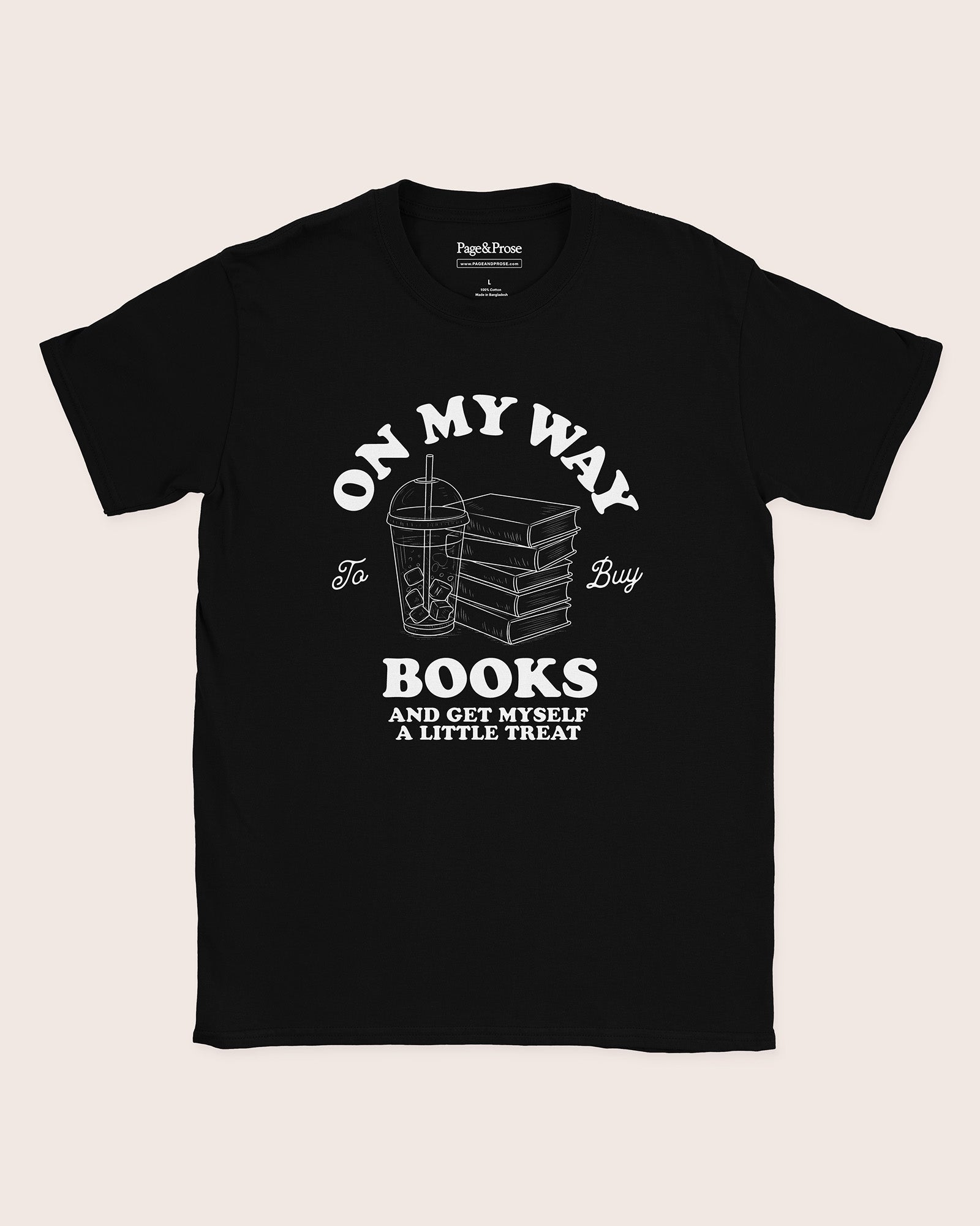 On My Way To Buy Books T‑Shirt