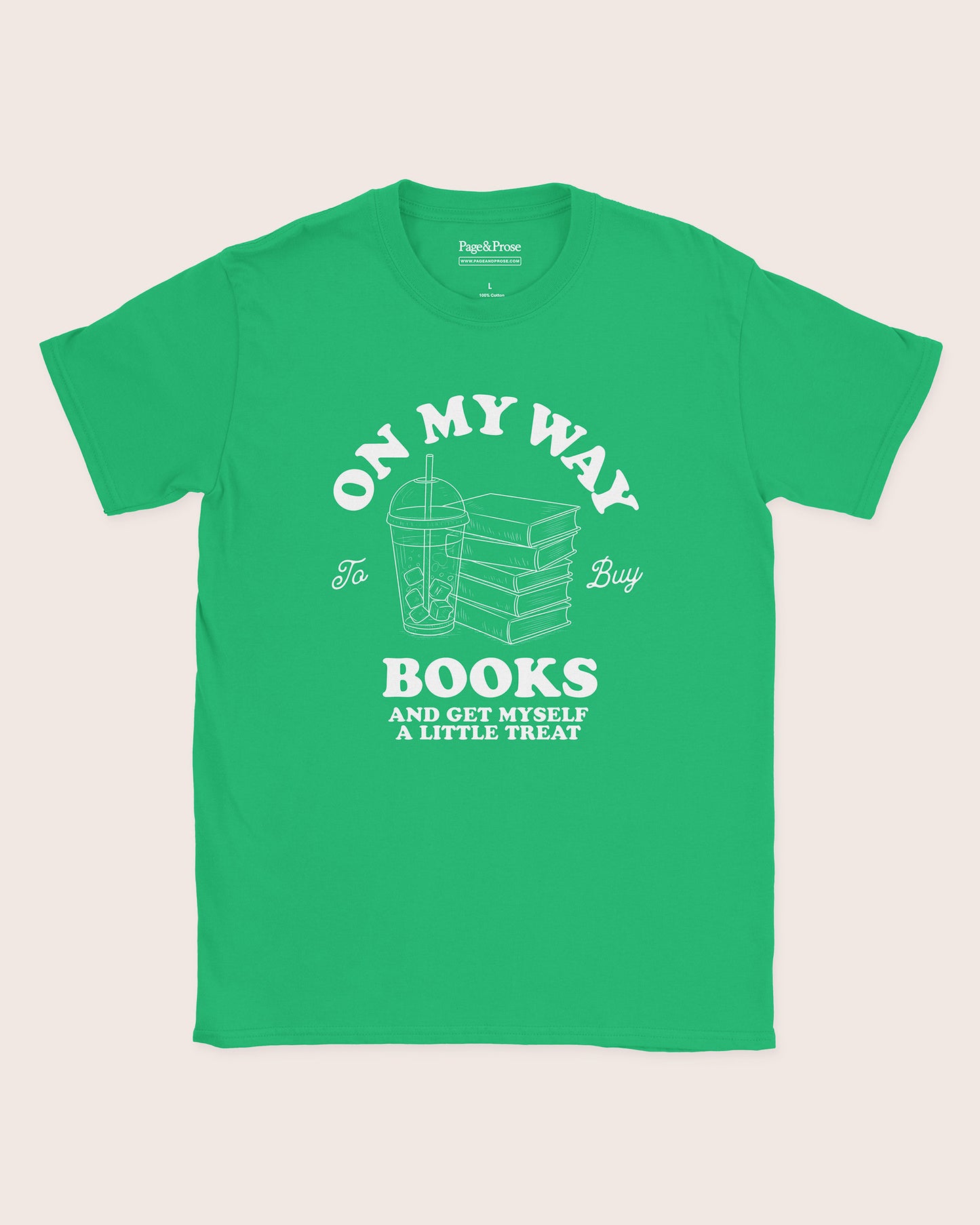 On My Way To Buy Books T‑Shirt
