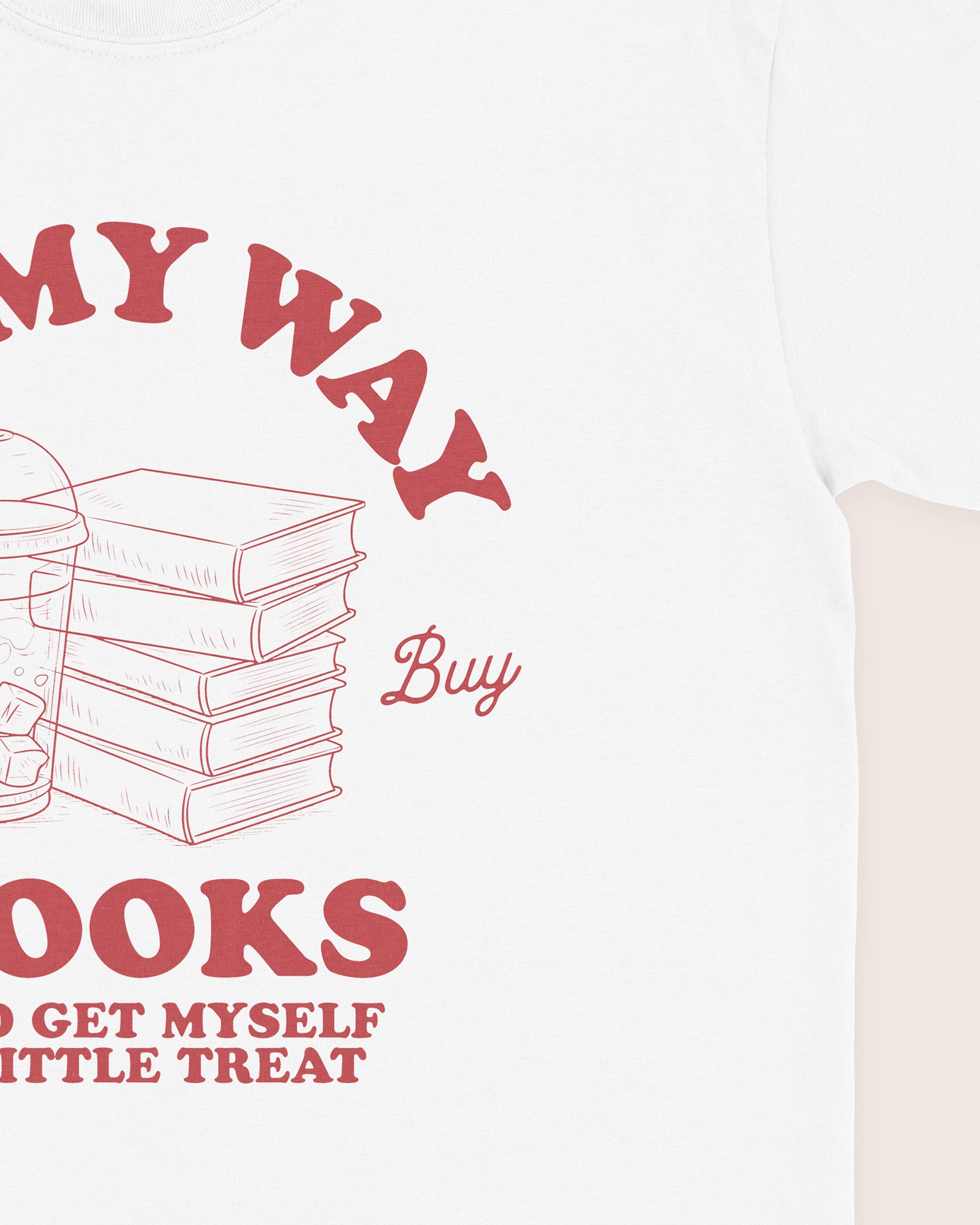 On My Way To Buy Books T‑Shirt