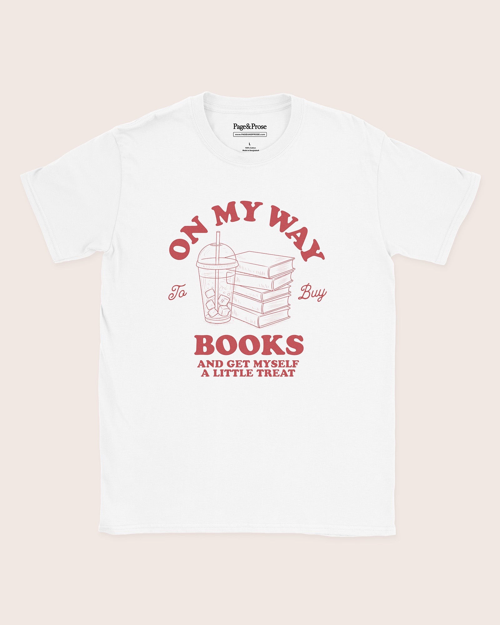 On My Way To Buy Books T‑Shirt
