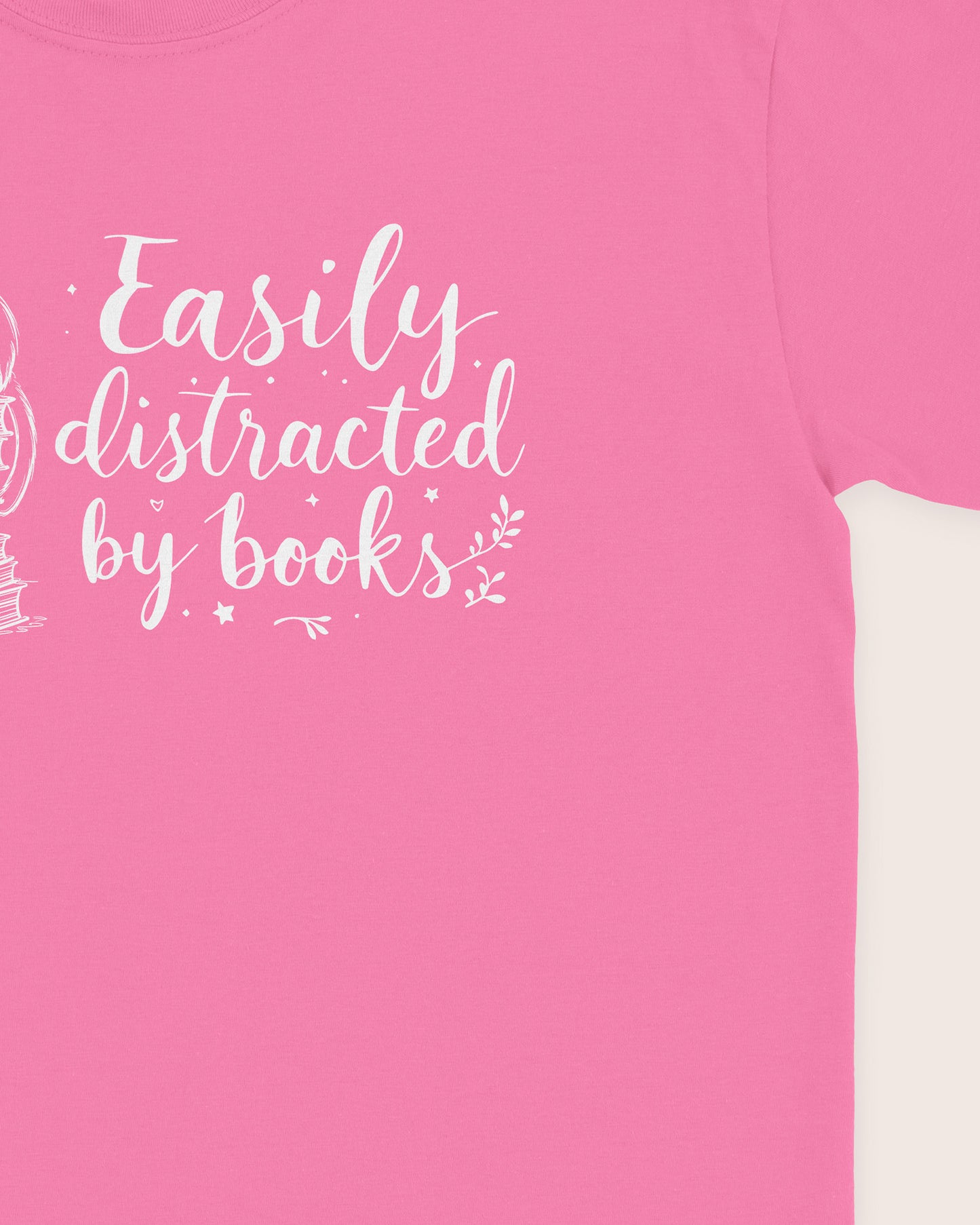 Easily Distracted By Books T‑Shirt