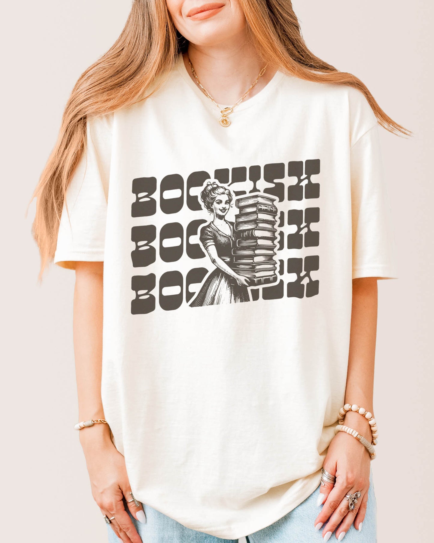 Bookish T‑Shirt Natural