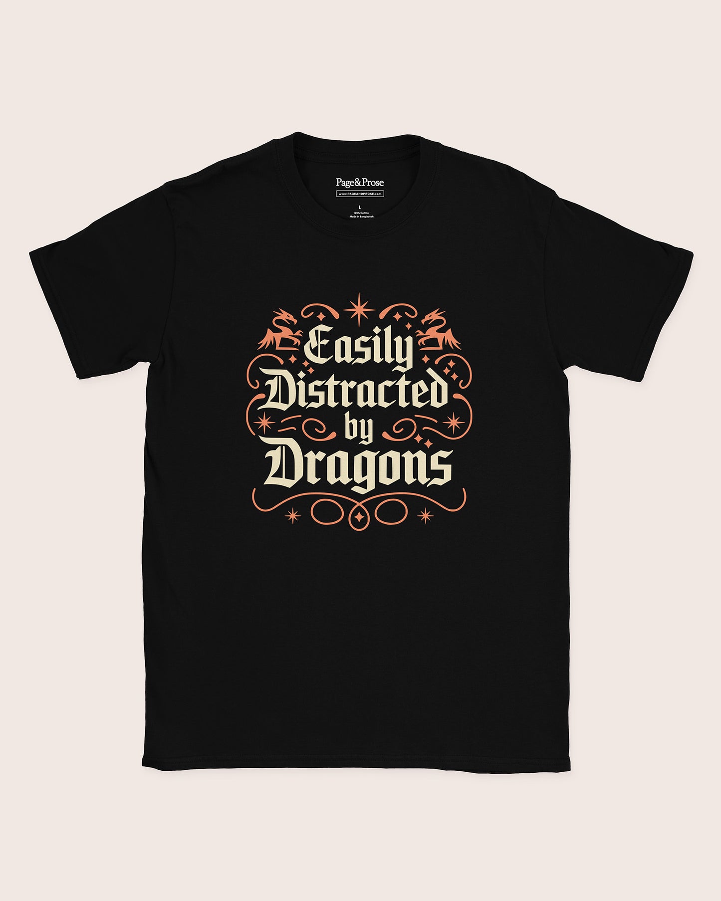 Easily Distracted By Dragons T‑Shirt
