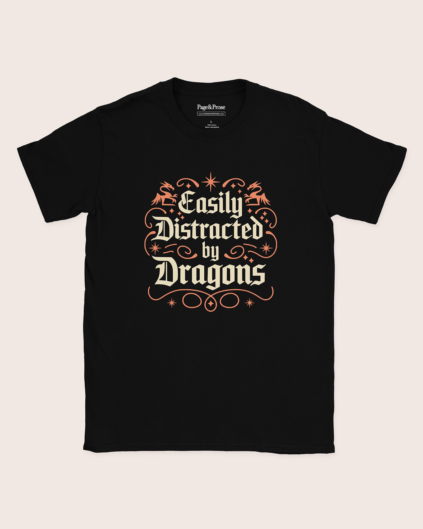 Easily Distracted By Dragons T‑Shirt