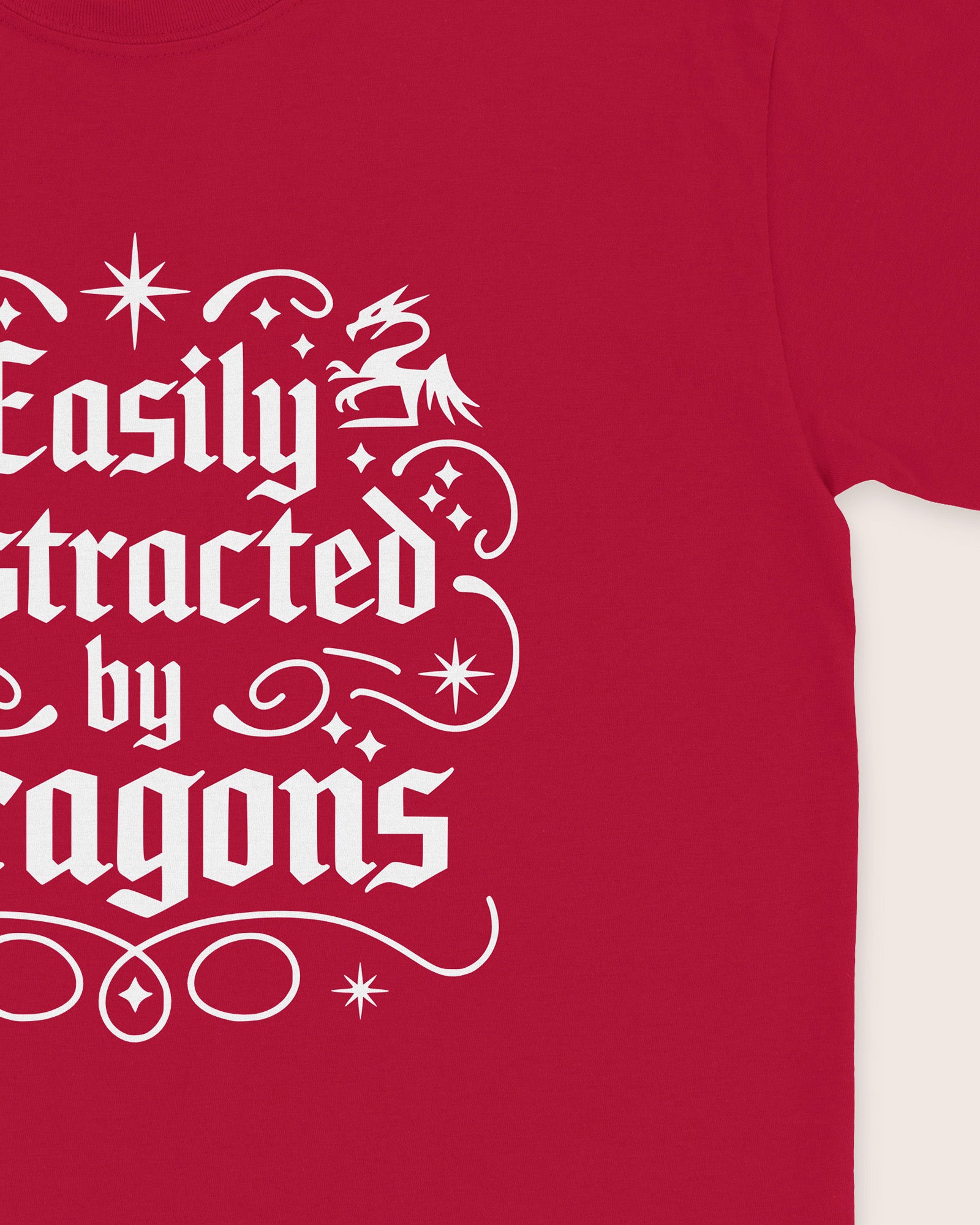 Easily Distracted By Dragons T‑Shirt