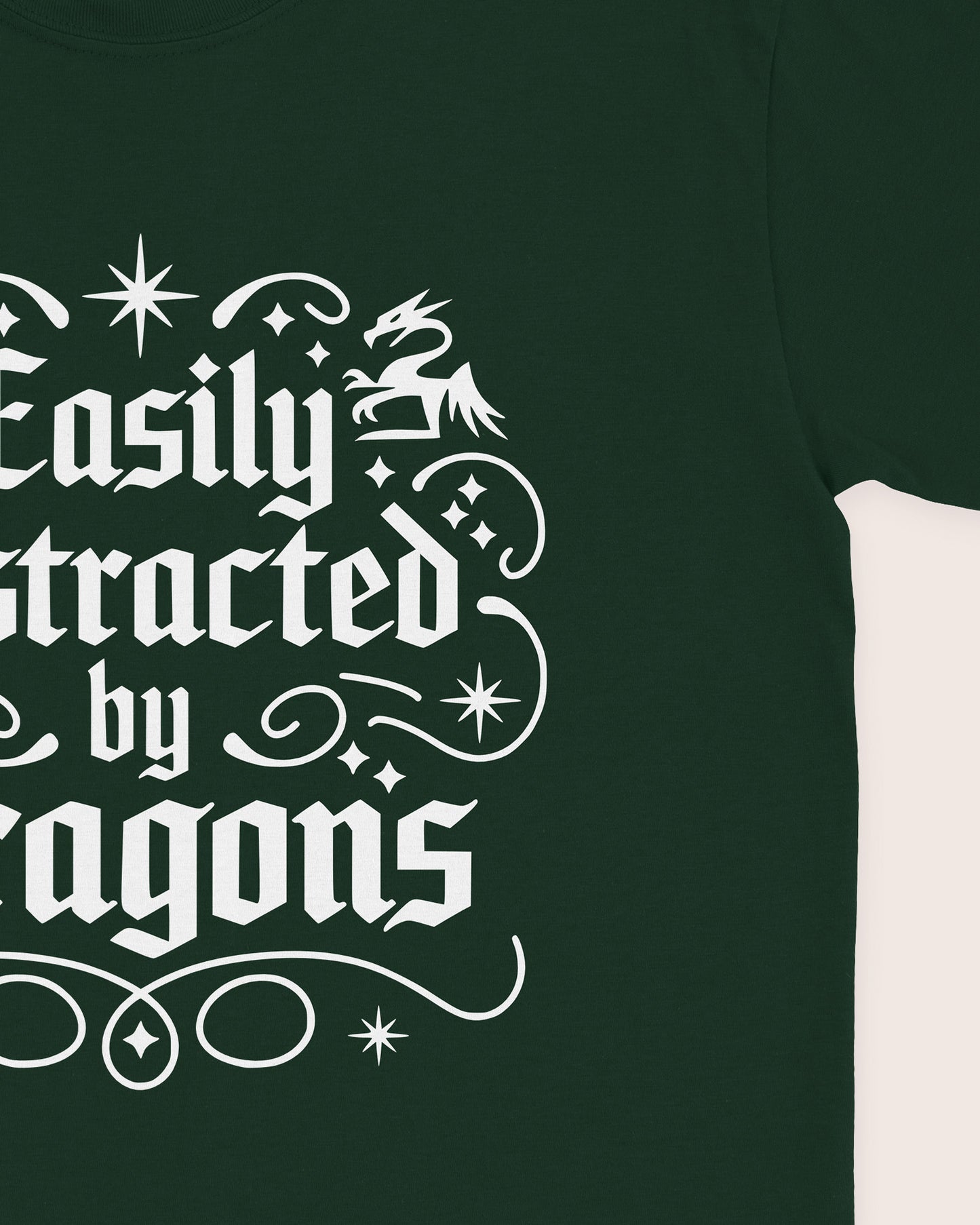 Easily Distracted By Dragons T‑Shirt