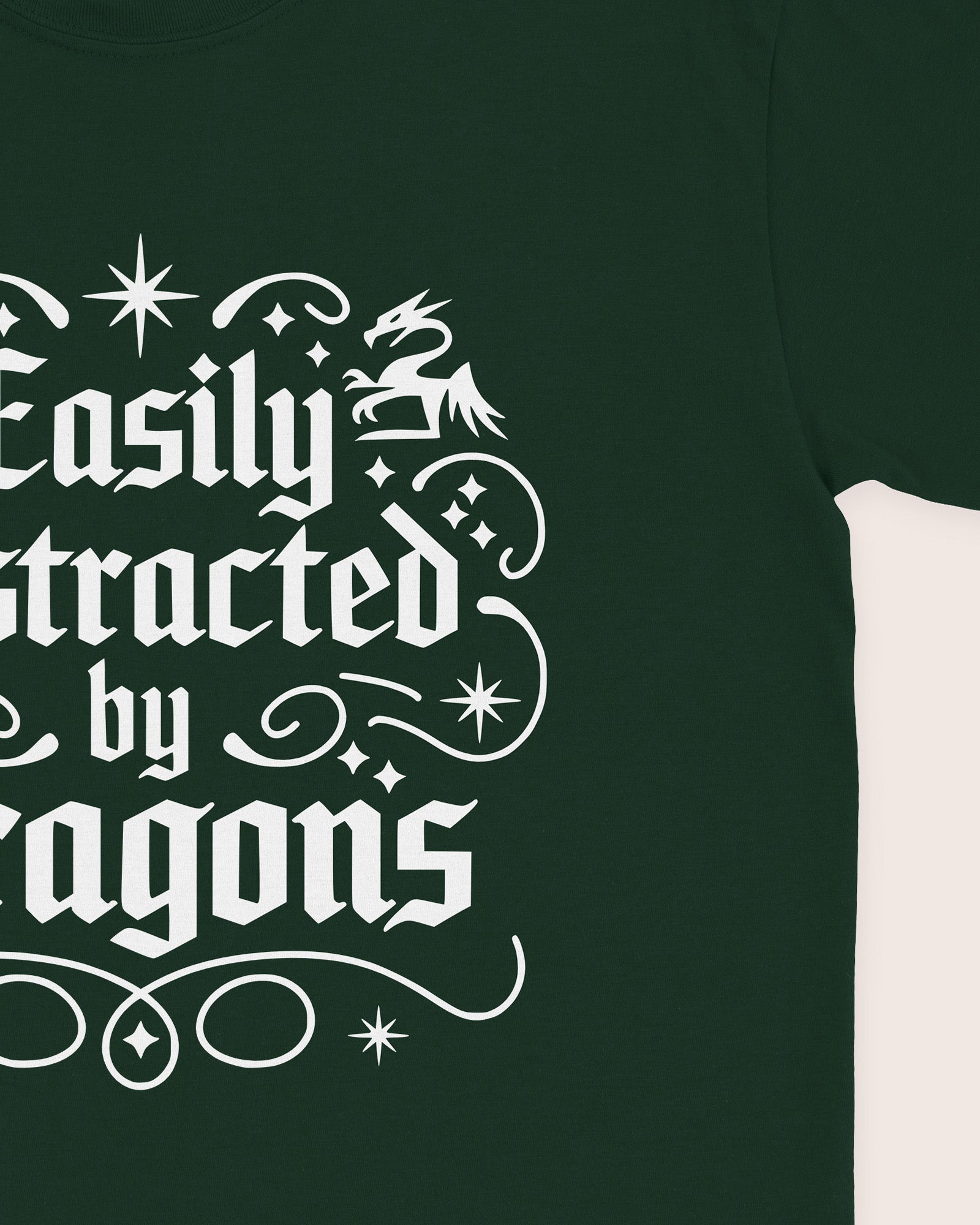 Easily Distracted By Dragons T‑Shirt